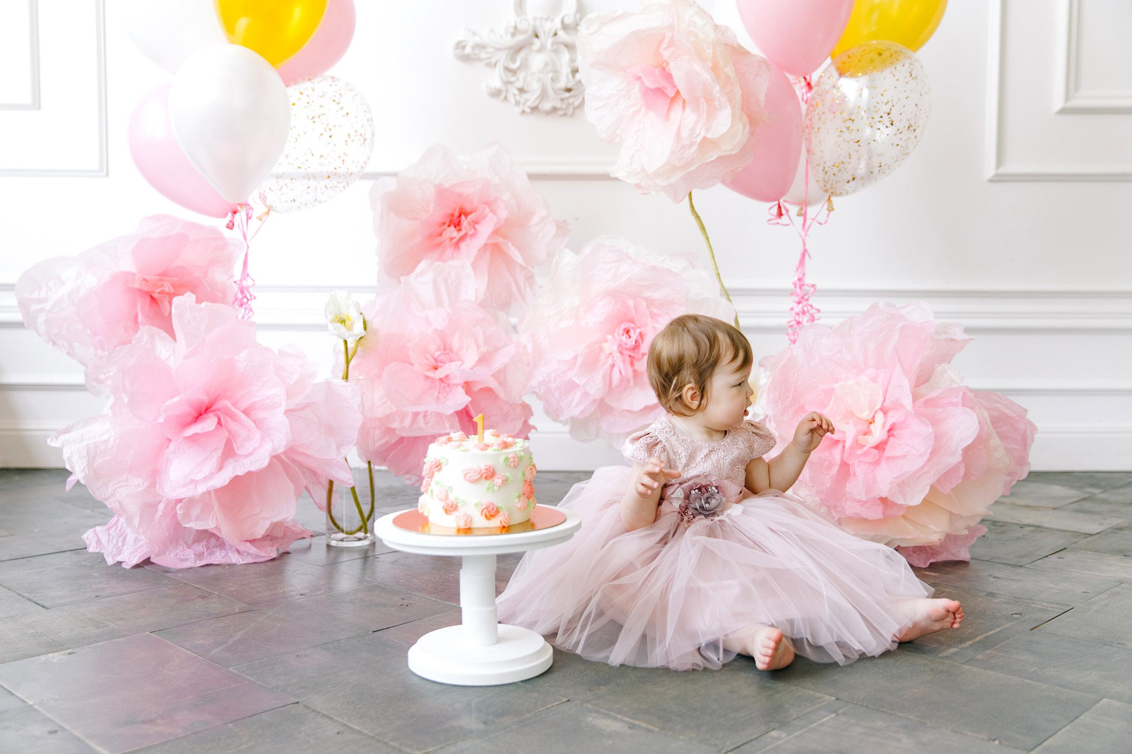 Фотосессия первый тортик