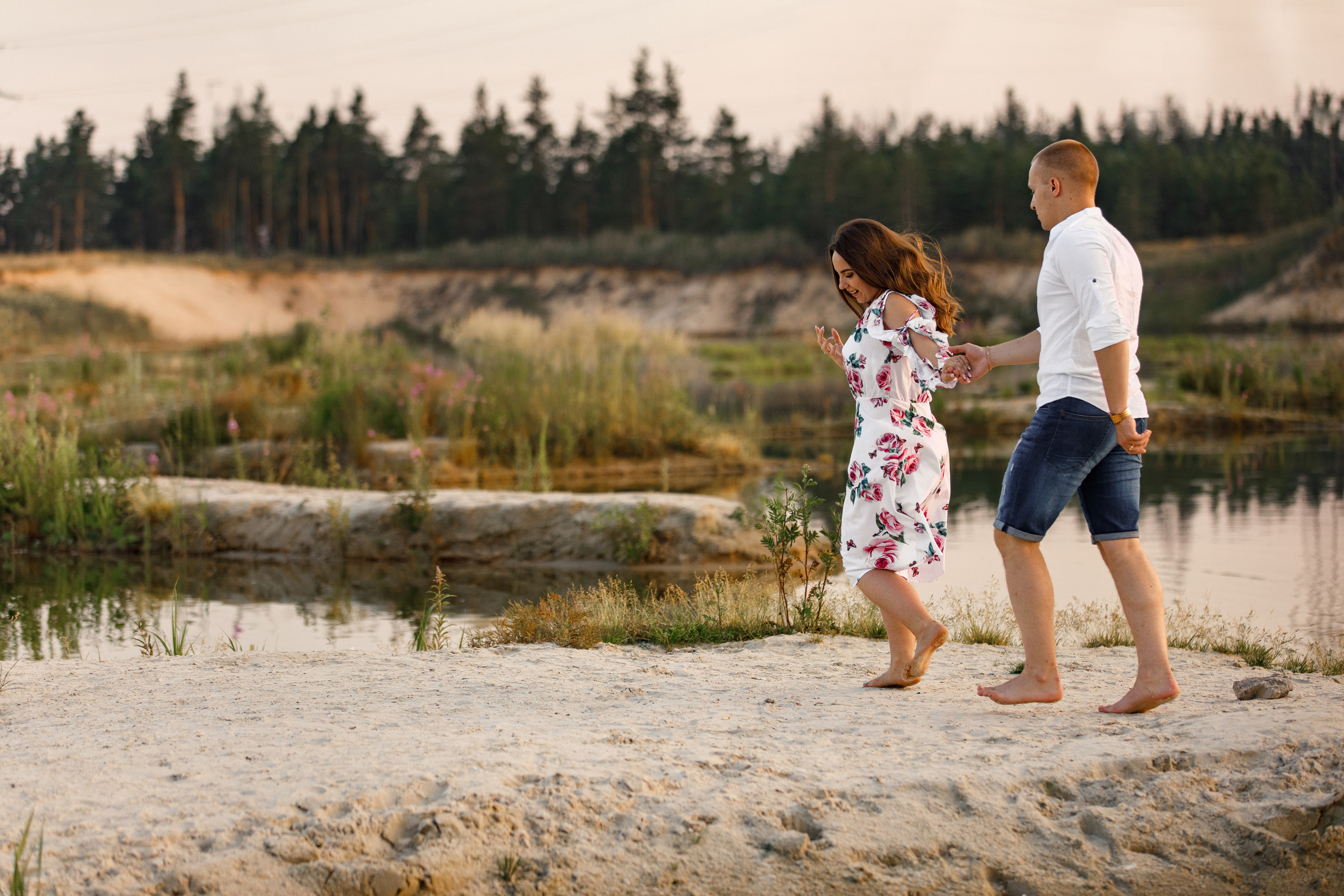 Love story Нади и Артема. Аэросъемка