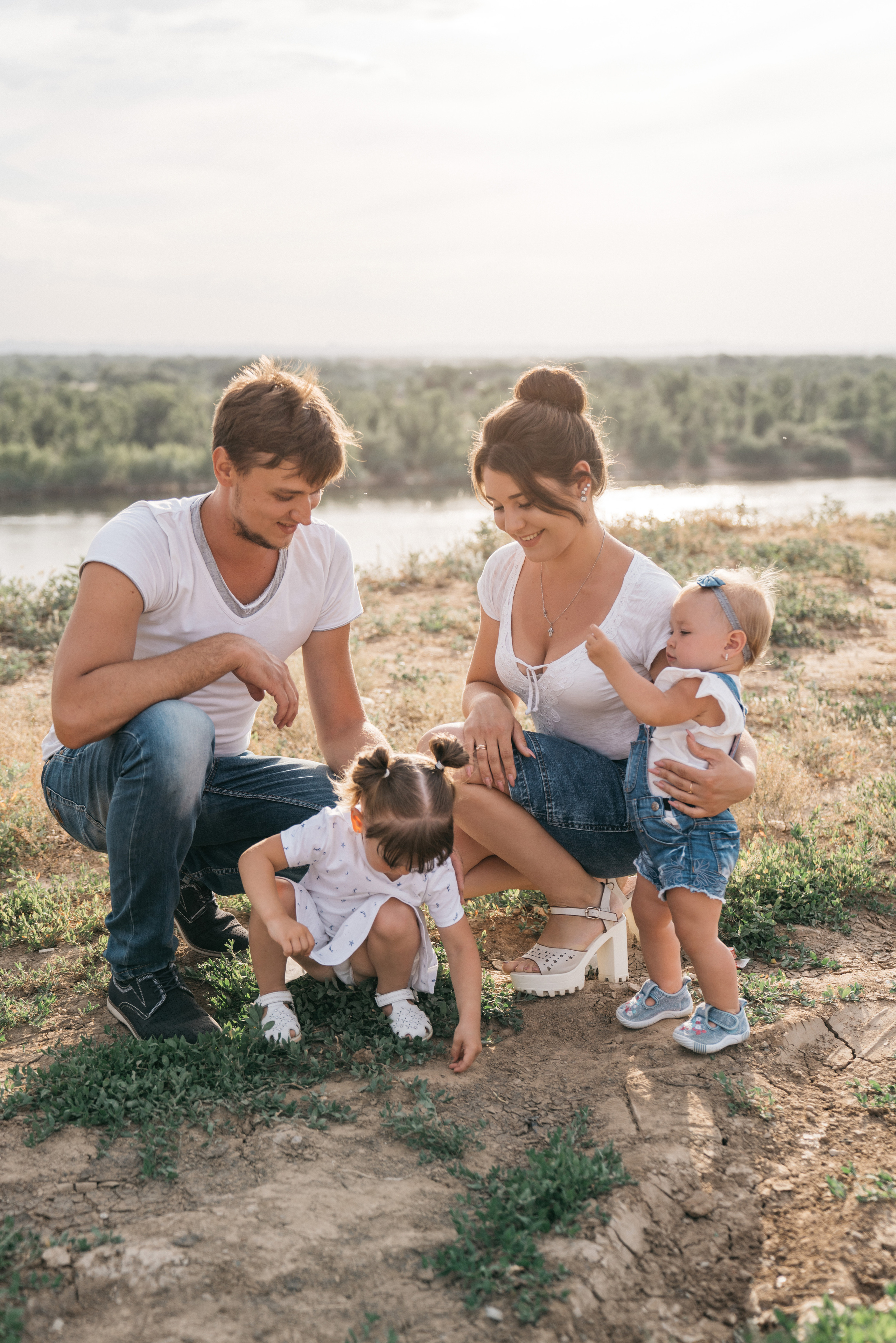 Ваня+Катя+Маша+Василиса. Свадебный и семейный фотограф в Волгограде Юлия Гринева