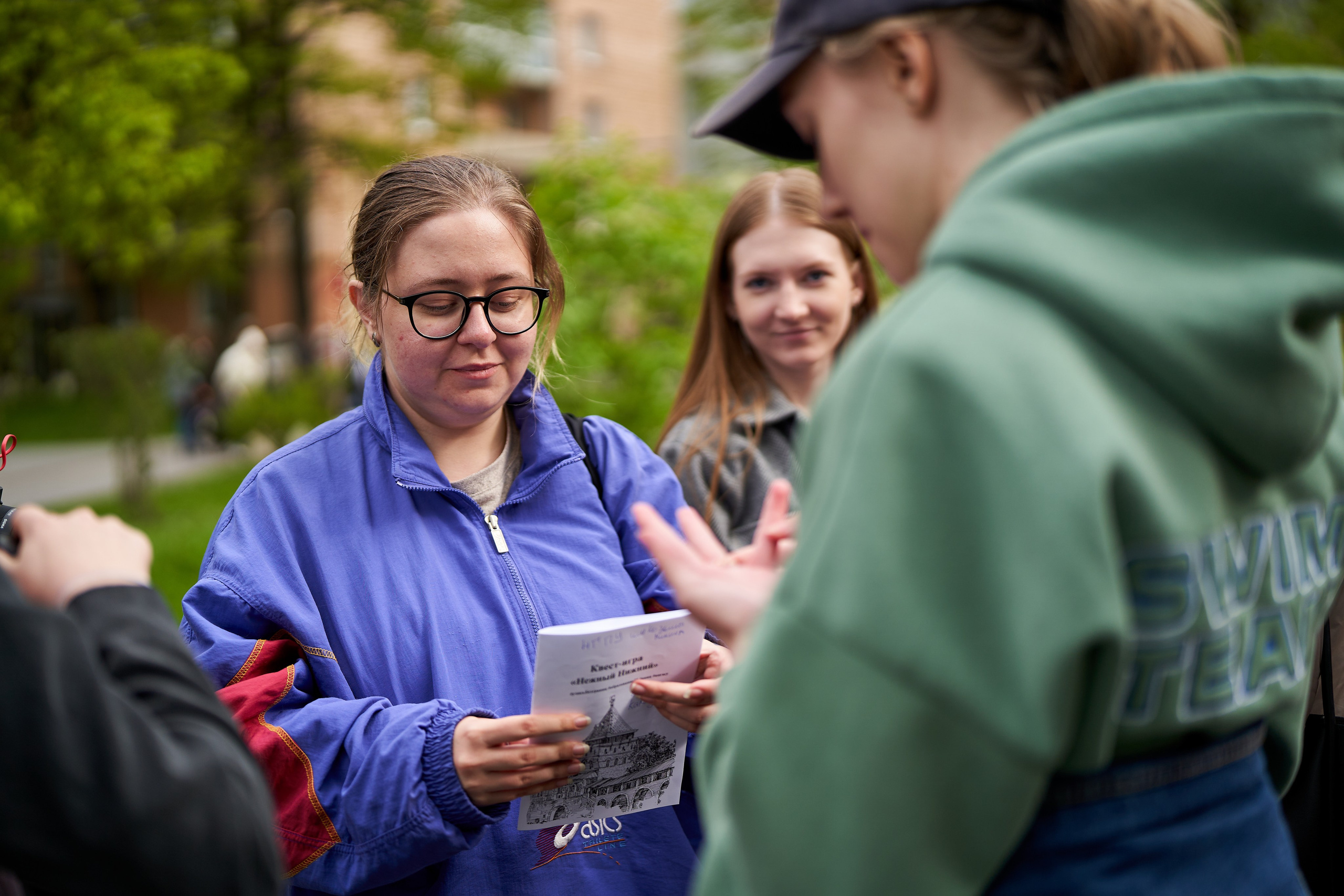 Городской квест в рамках регионального фестиваля «Учись без границ». Репортажный фотограф Вилянов Евгений. Нижний Новгород