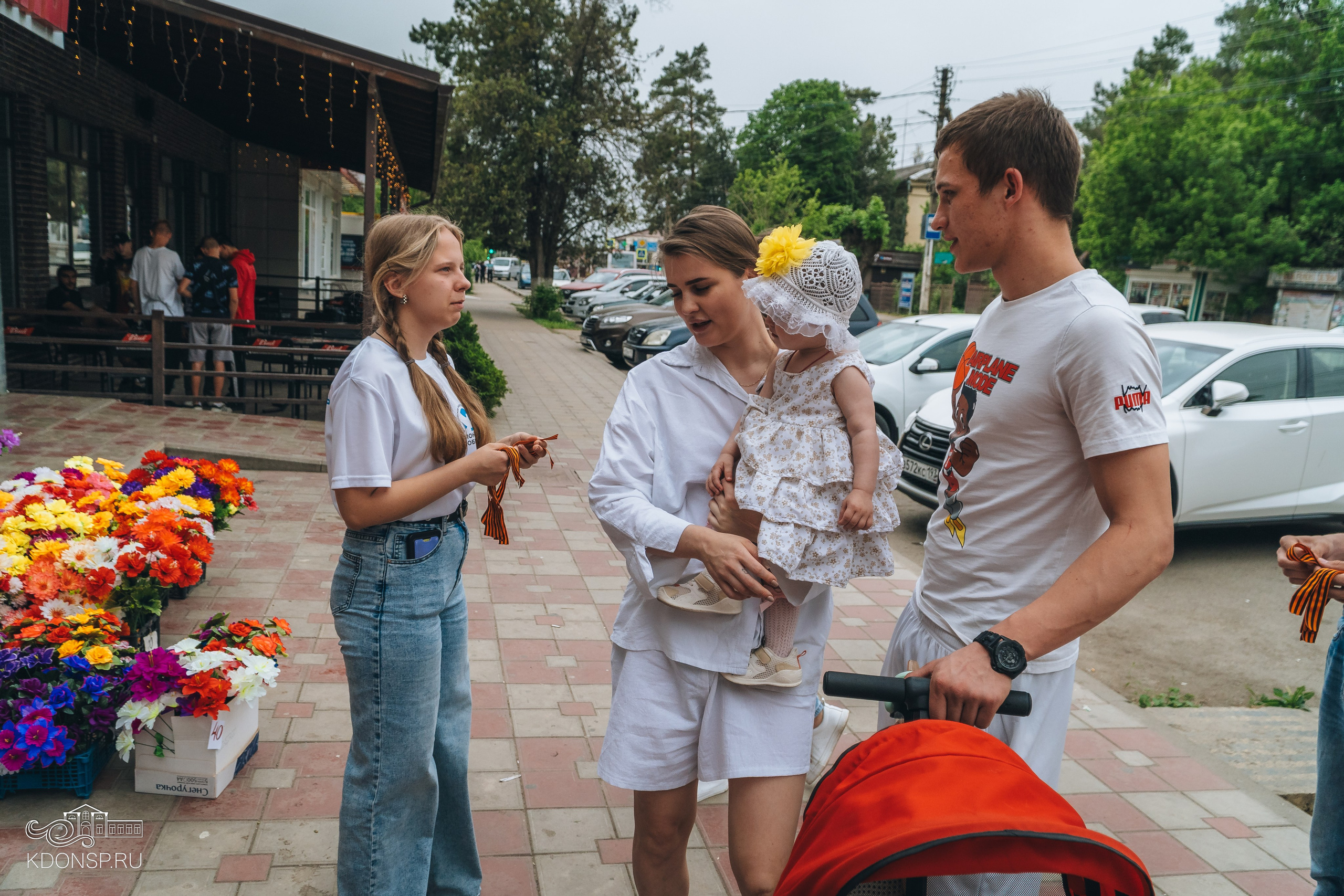 «Георгиевская ленточка». Новотитаровский Дом культуры