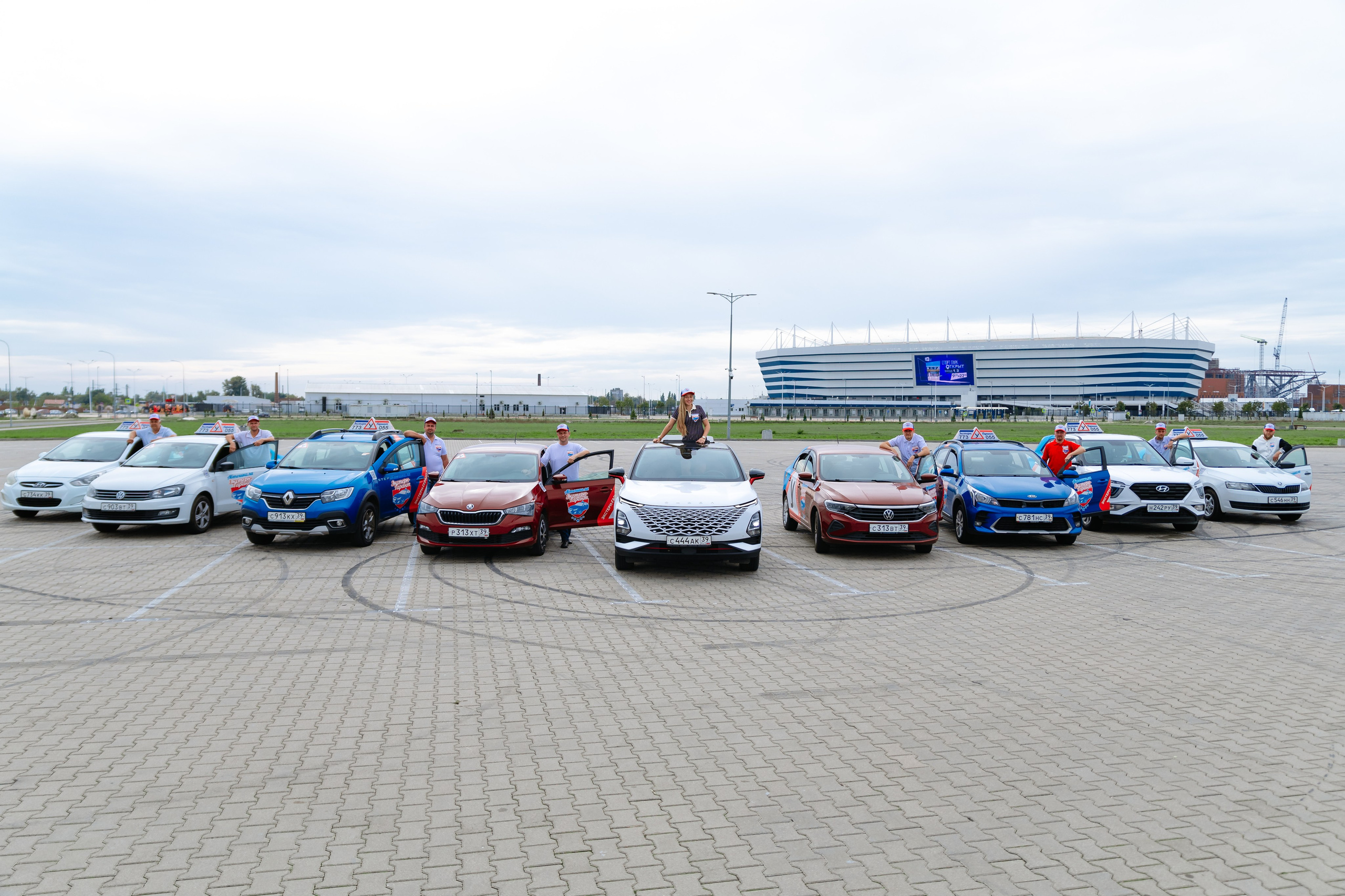 Extern-Garant Driving School. Content shooting. KRIS KRUPINNIKOVA