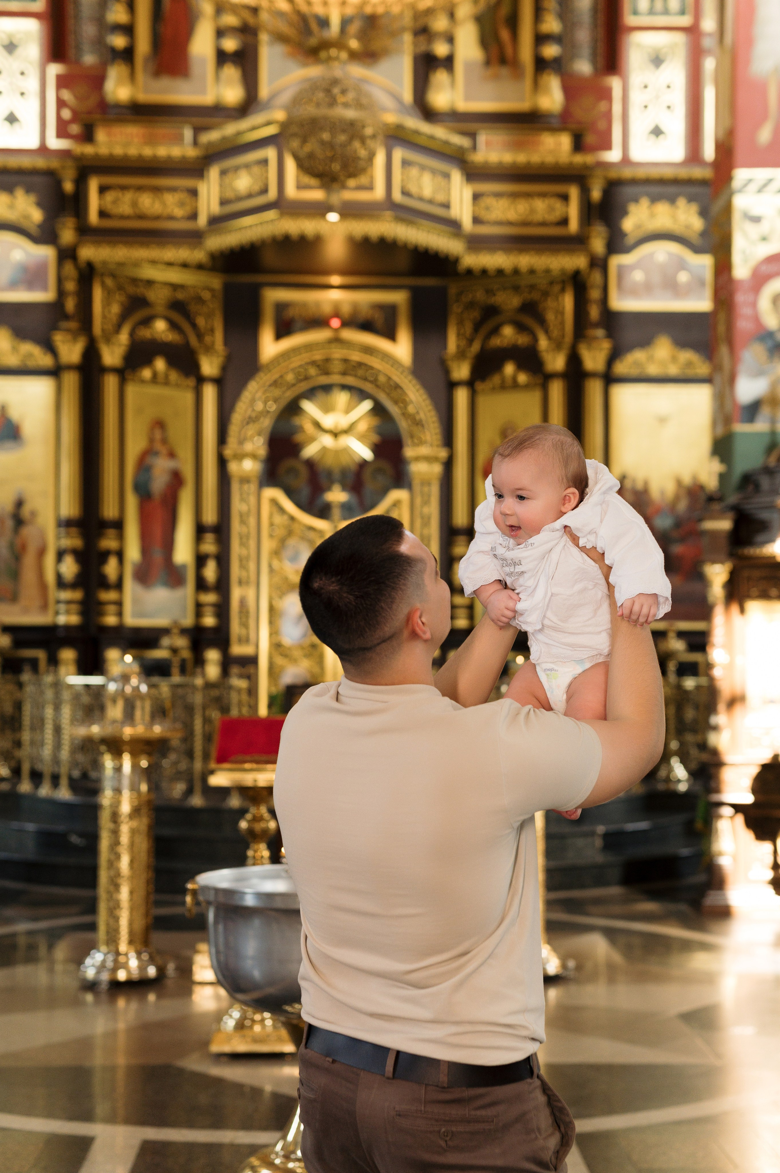 Крещение Федора. Фотограф в Краснодаре Скубицкая Альбина