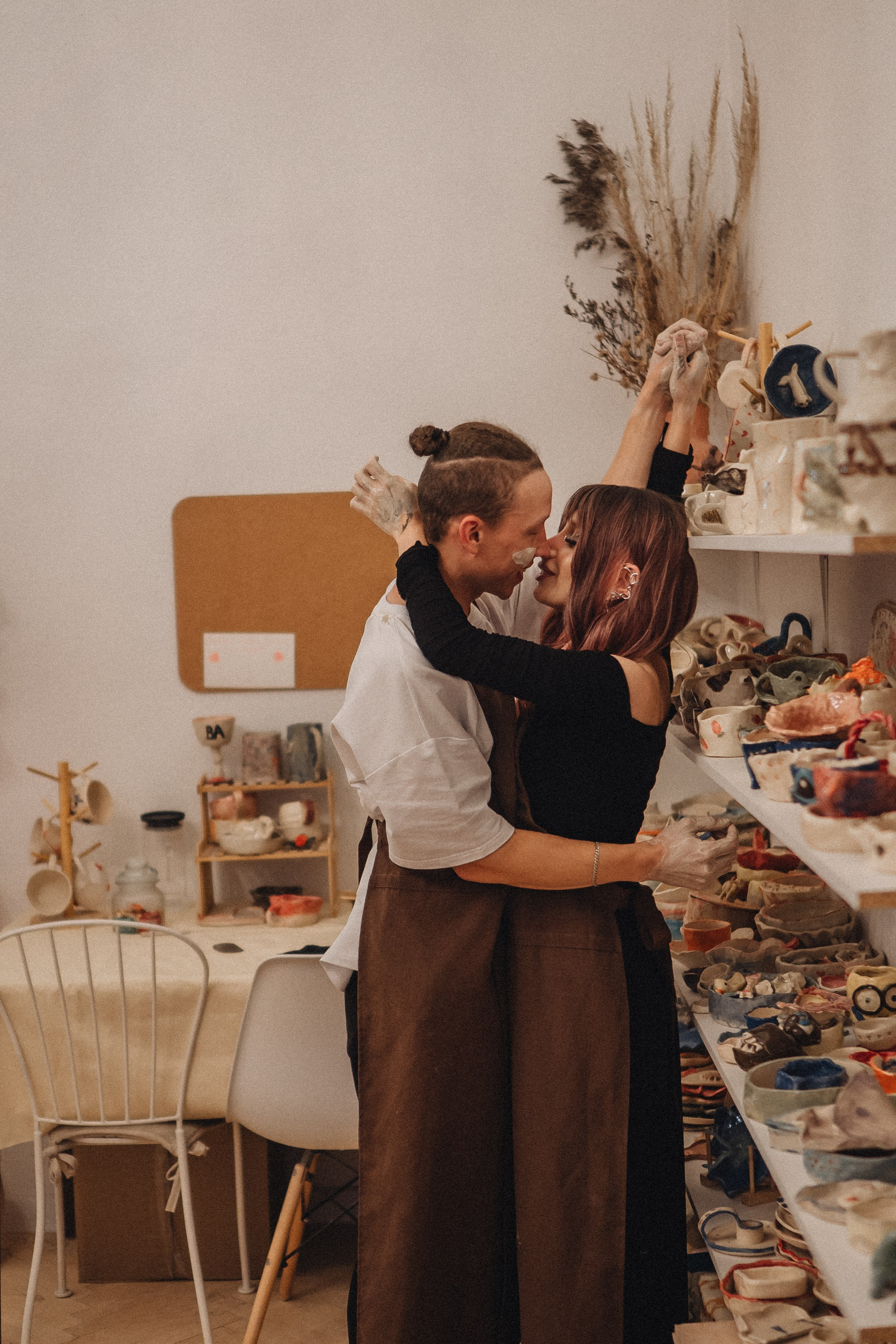 СВИДАНИЕ В ГОНЧАРНОЙ МАСТЕРСКОЙ. Профессиональный фотограф, Санкт-Петербург — Виктория Богомолова