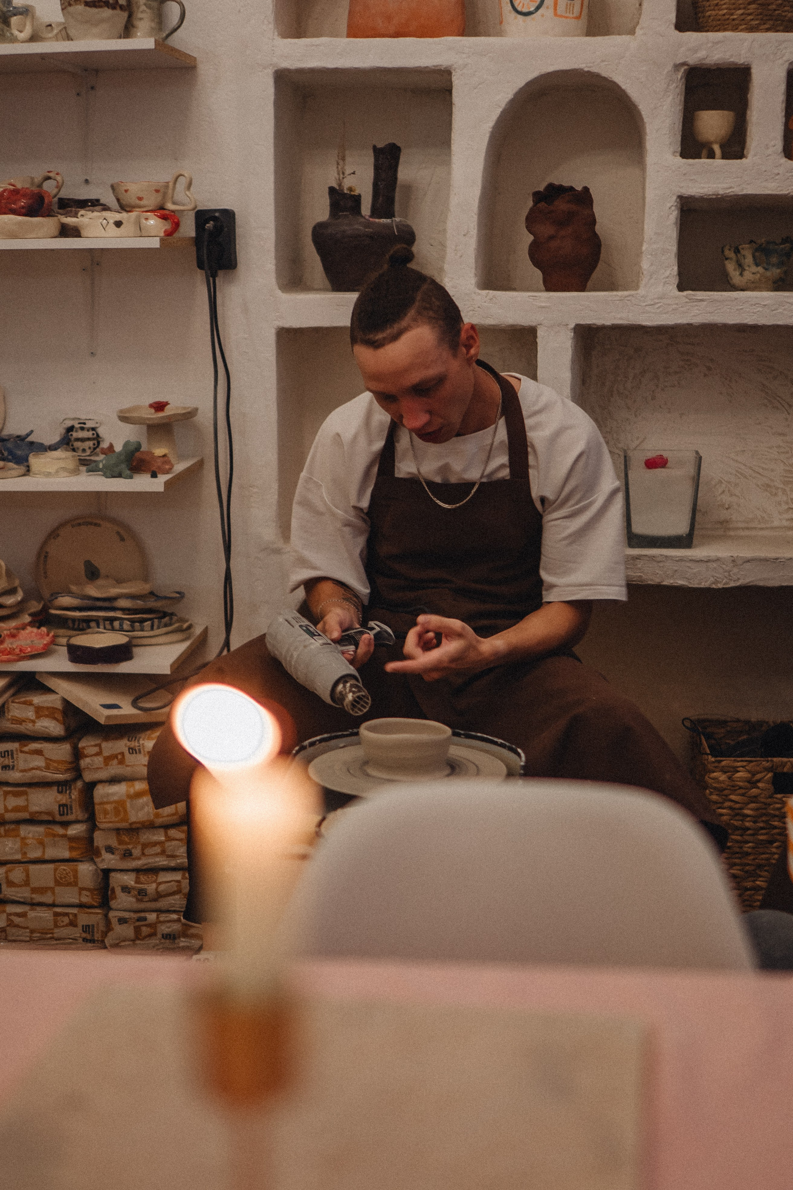 СВИДАНИЕ В ГОНЧАРНОЙ МАСТЕРСКОЙ. Профессиональный фотограф, Санкт-Петербург — Виктория Богомолова
