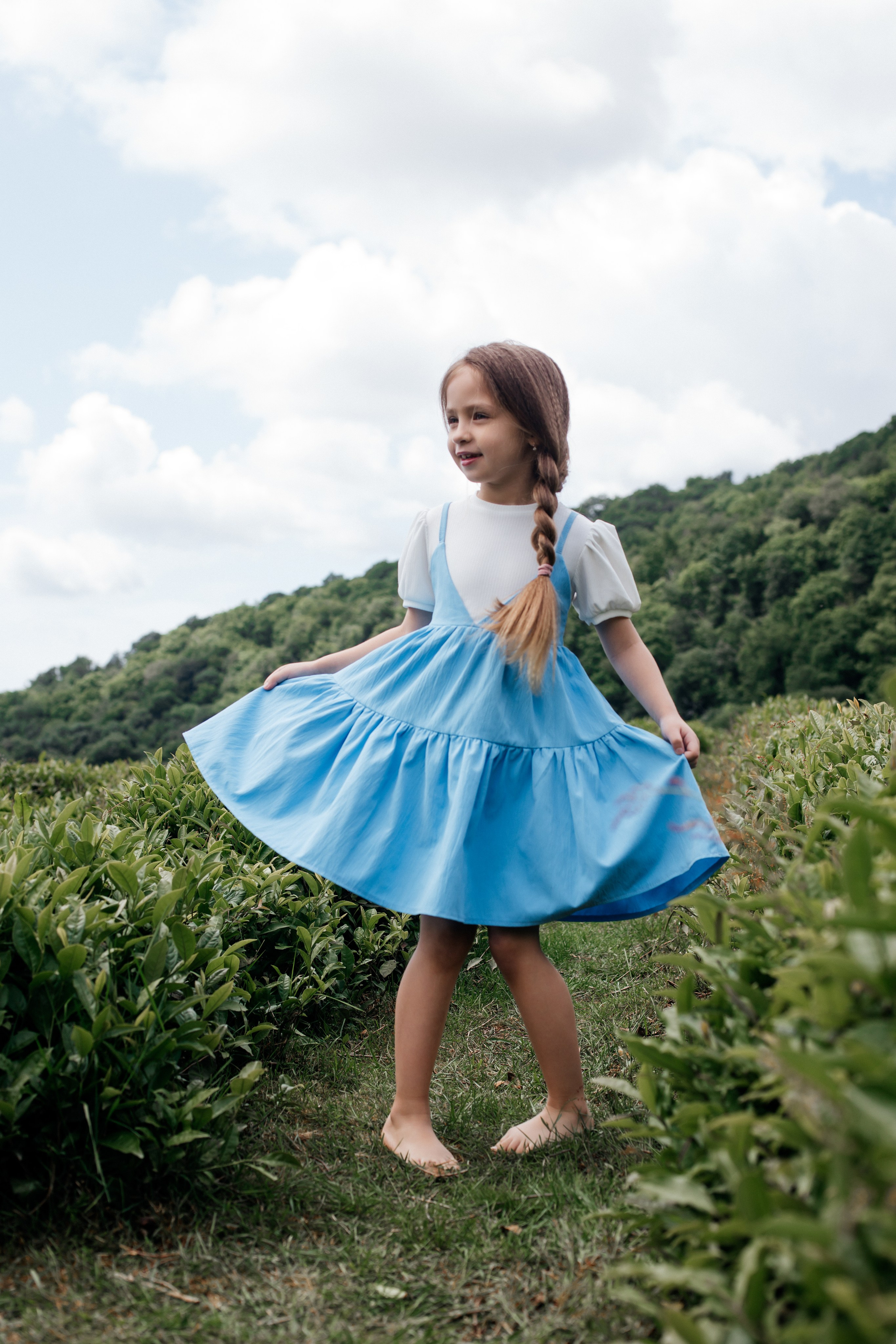 Tea plantation. Efimova Model Agency