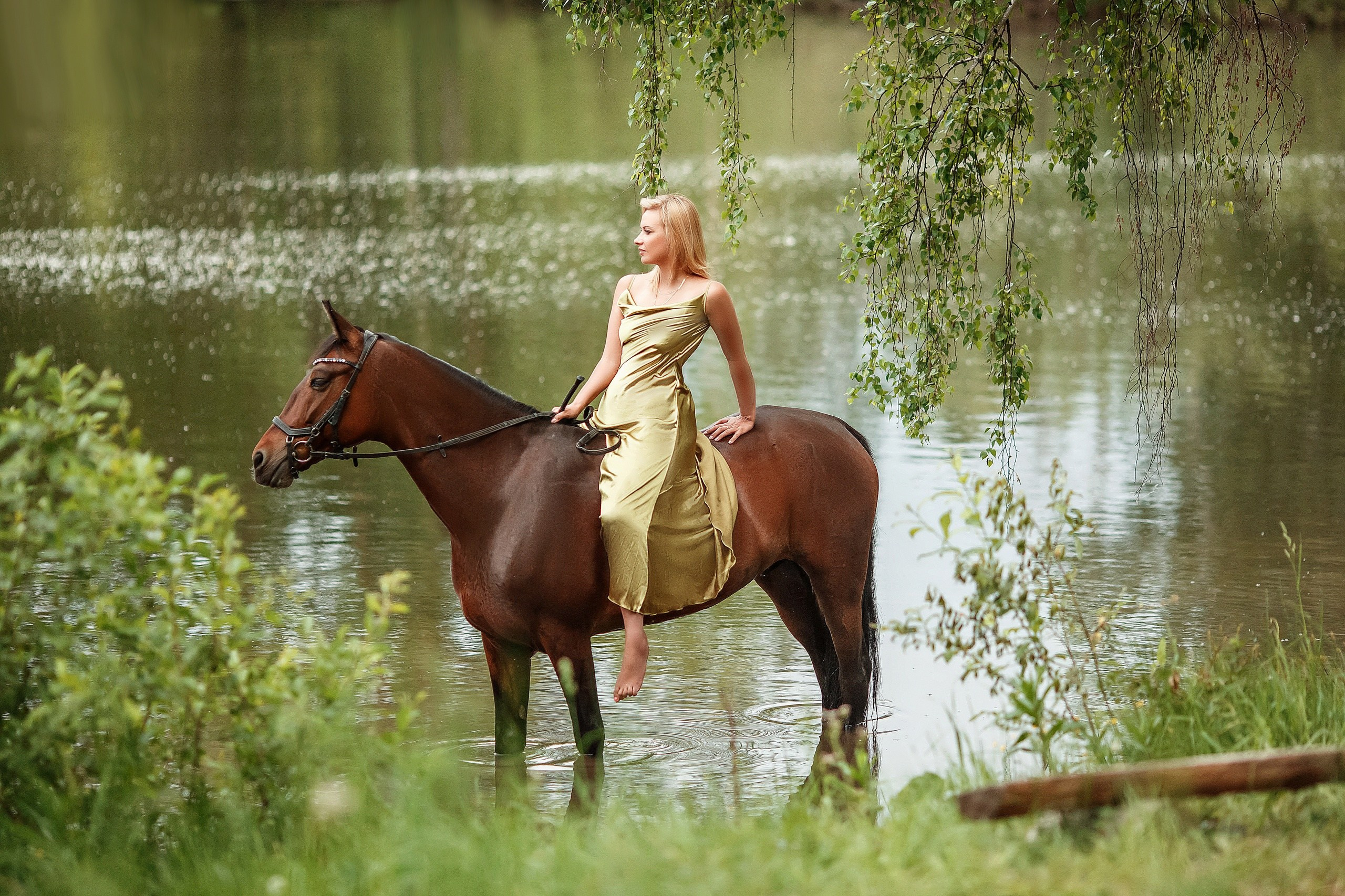 С конем. Сказочный фотограф фотопроекты фототуры в Новосибирске и на Алтае