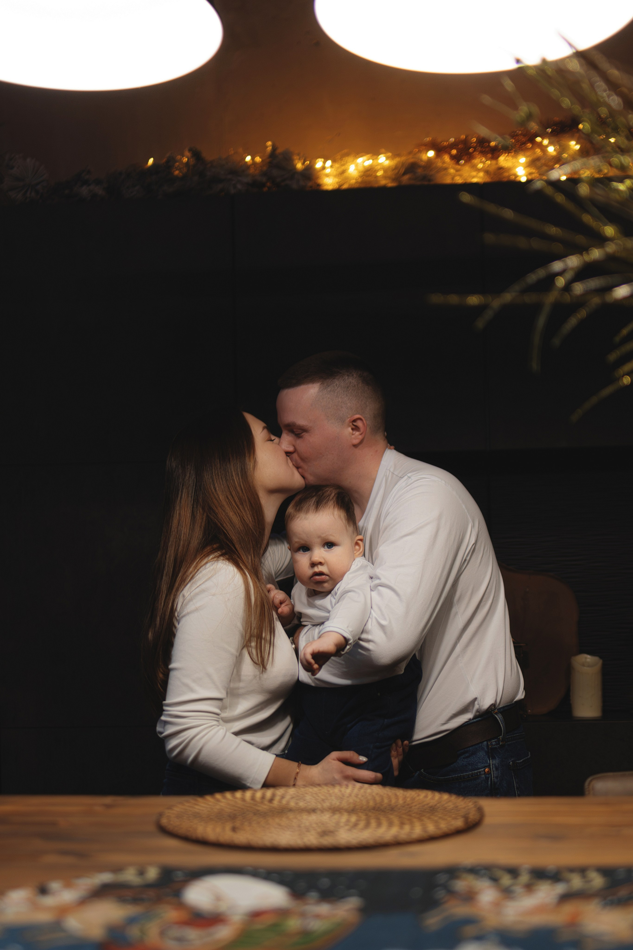 Семейная новогодняя фотосессия в пижамах. Семейный фотограф в Москве 📸