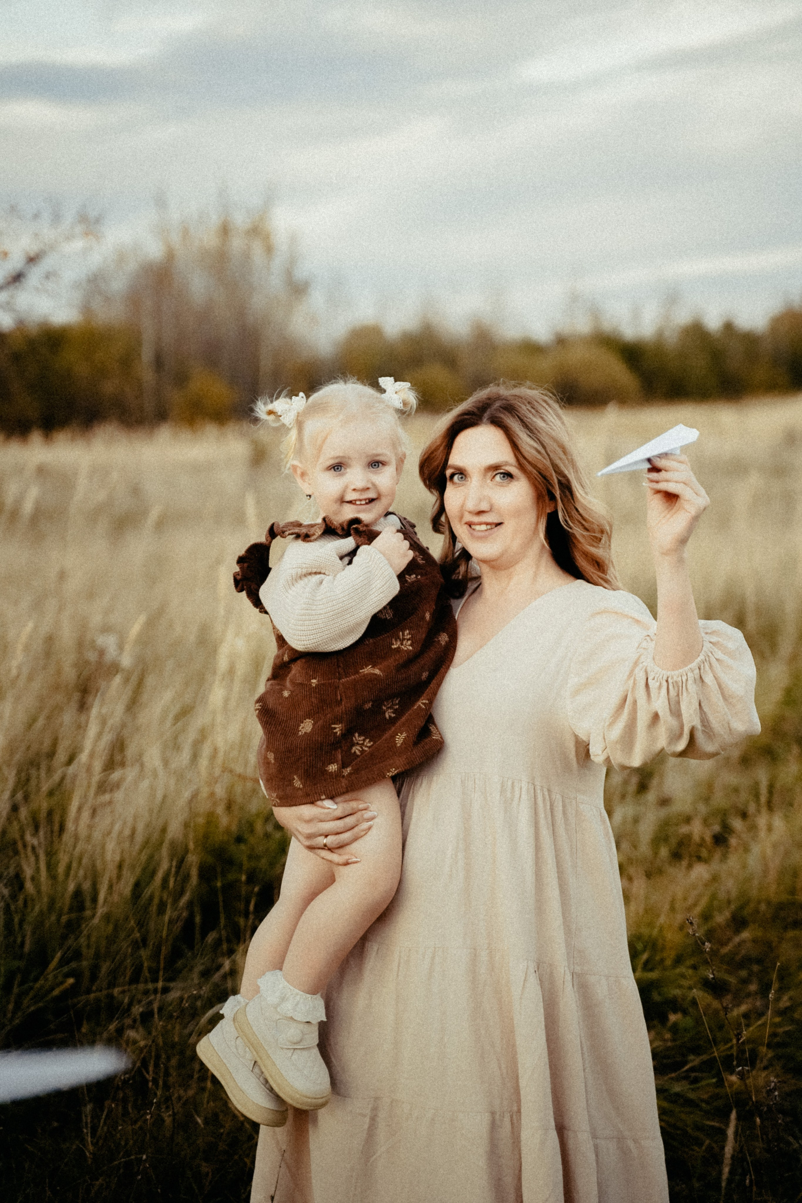 Семья на природе