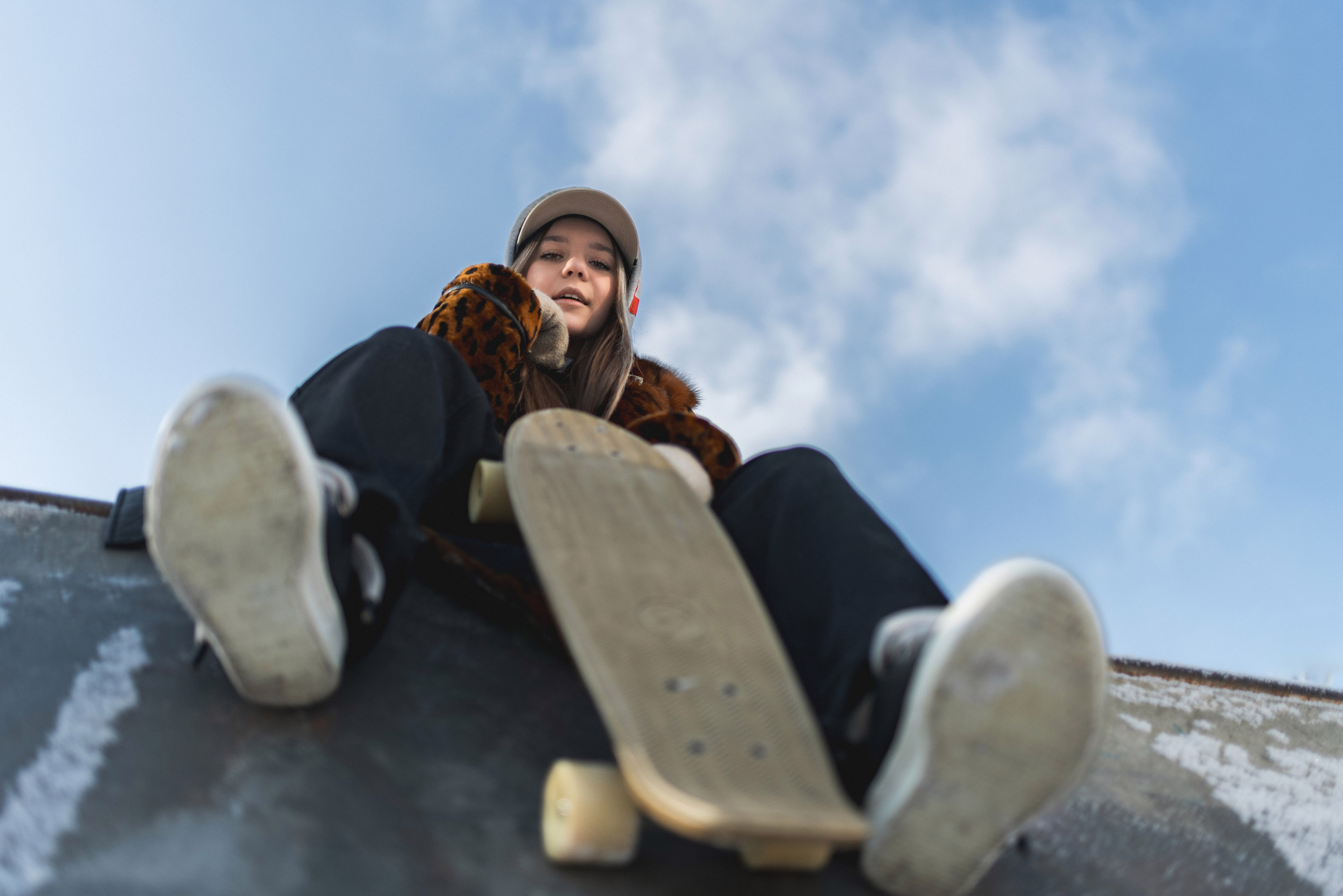 Света со скейтом. Фотограф в Москве/Зарайске Шахова Марина