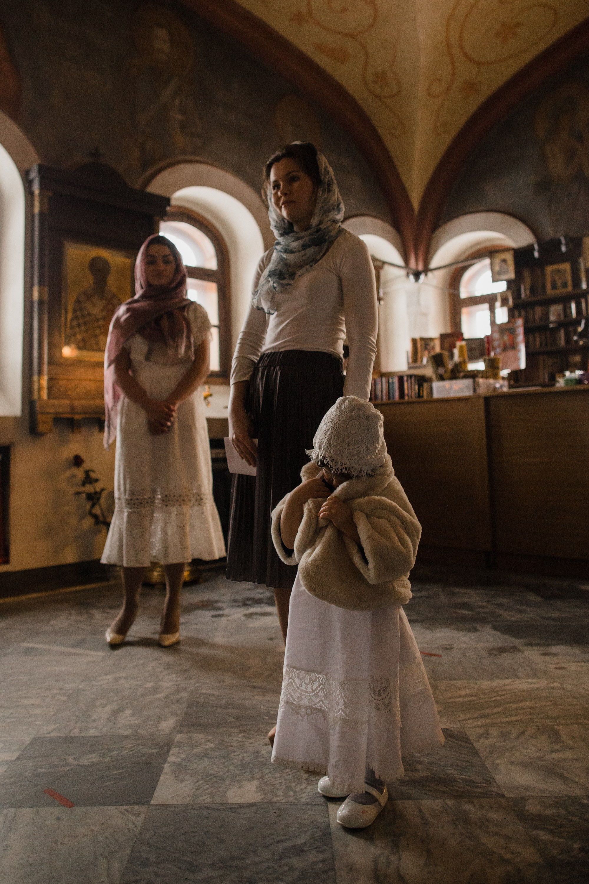 Крещение. Репортажный и свадебный фотограф в Москве Лена Таращенко