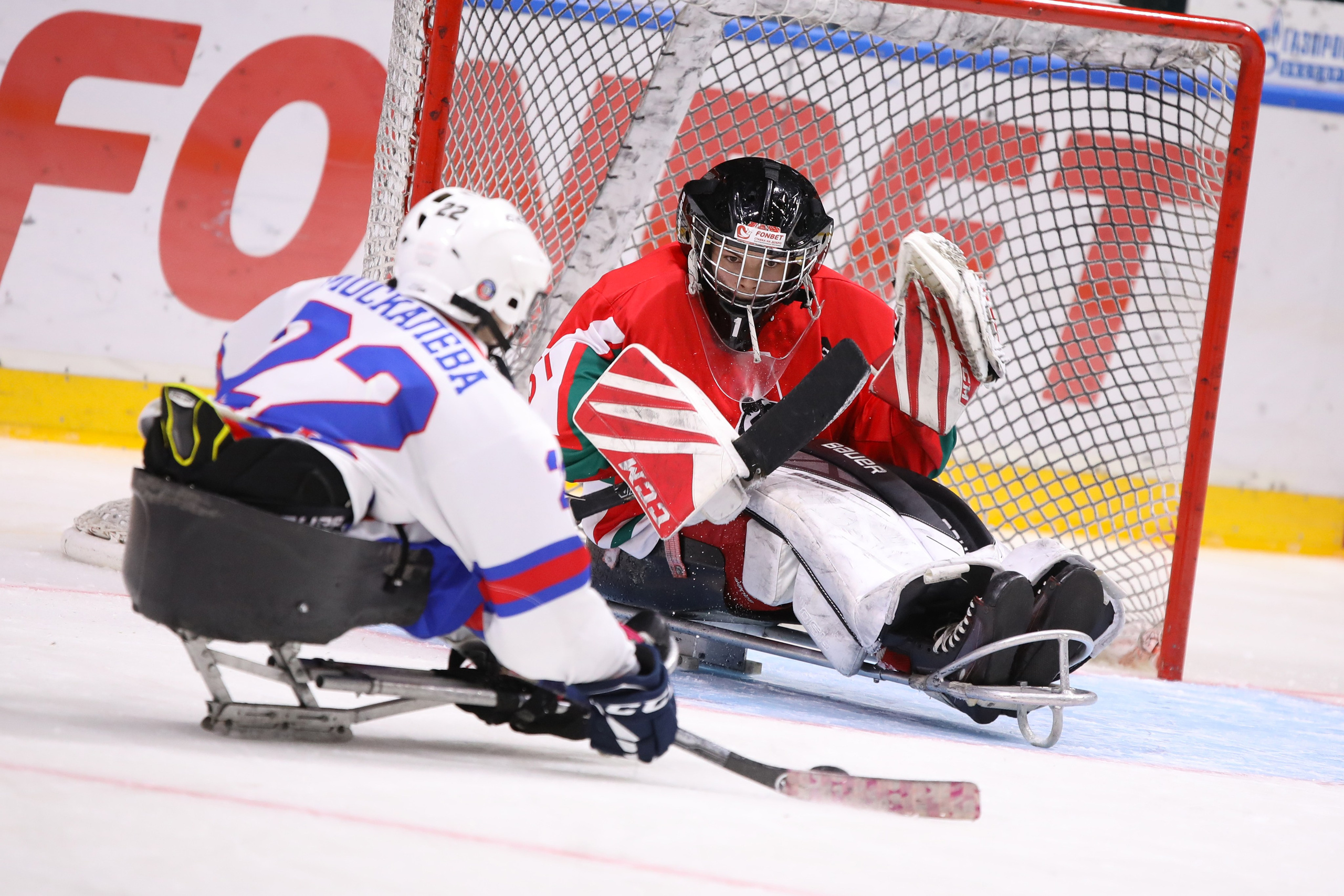 Следж-хоккей. Спортивный фотограф в Санкт-Петербурге Наталья Ксенофонтова