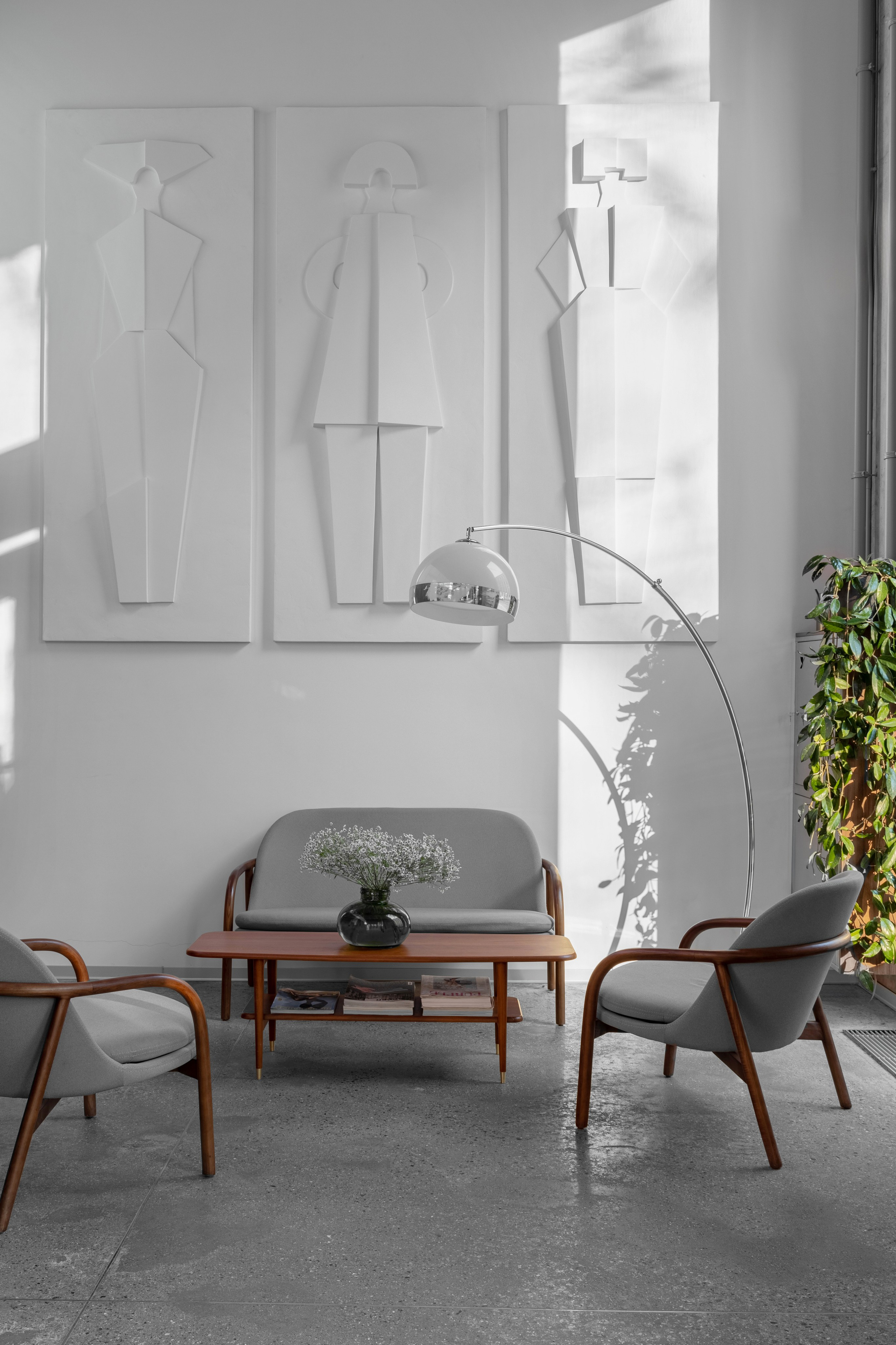 Парикмахерская K4 в Москве. Интерьерный фотограф в Нижнем Новгороде и Москве Владимир Гудков