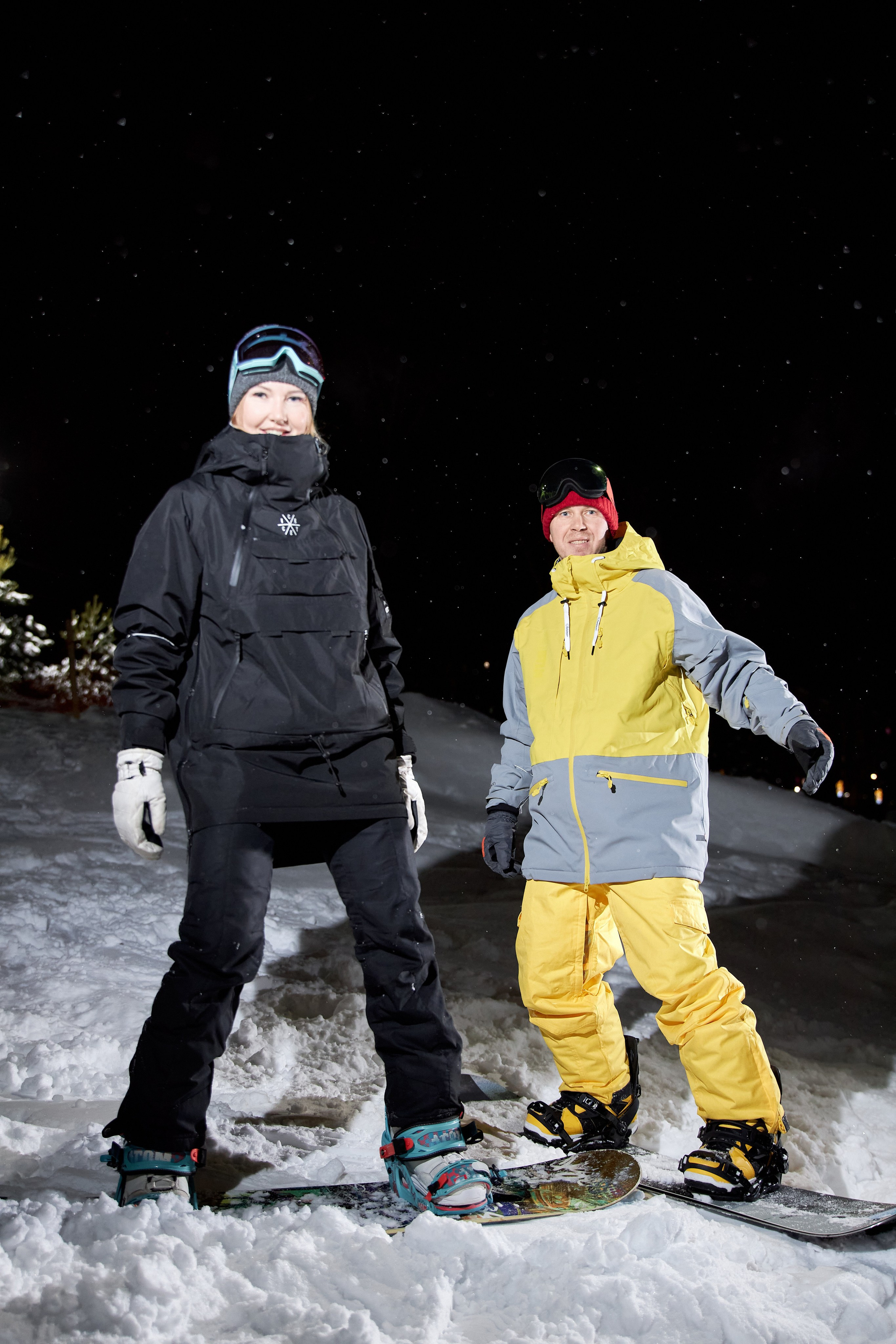 Сноубордисты. Фотограф Алексей Яковлев