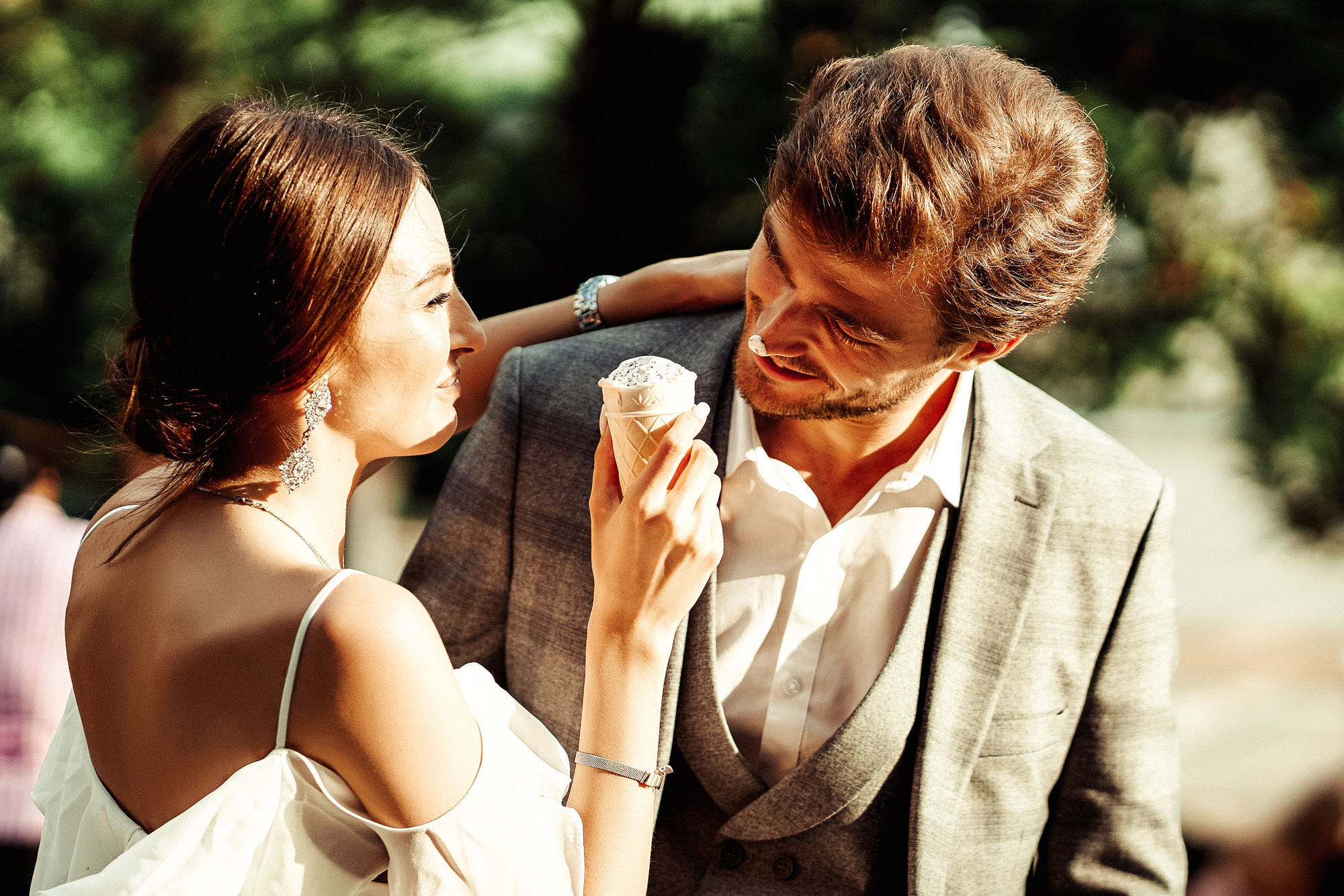 Денис и Оксана. Павел Мерк. Стильная свадебная фотография