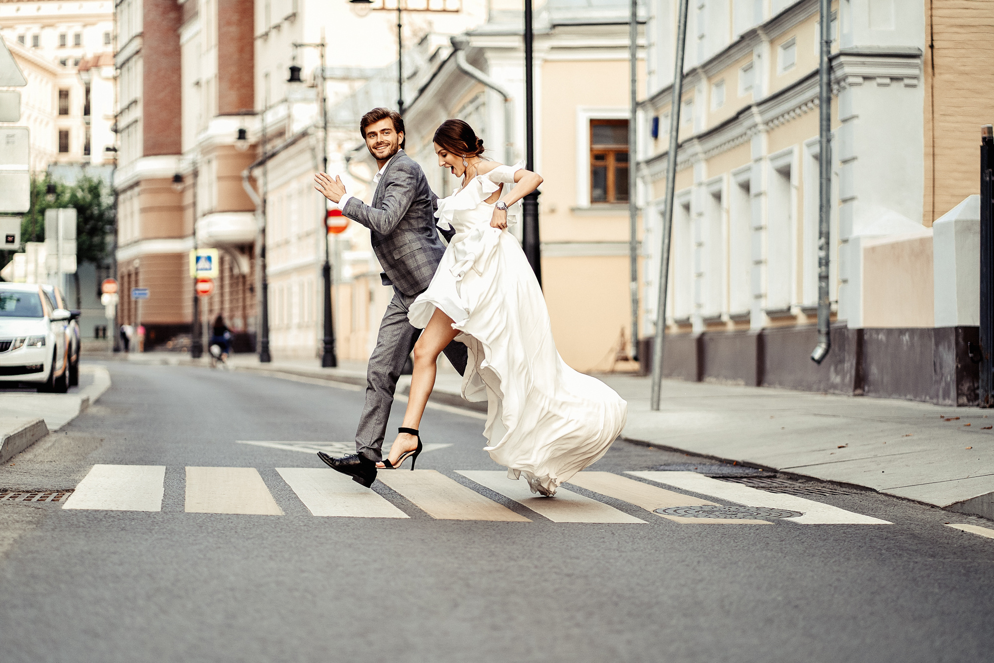 Денис и Оксана. Павел Мерк. Стильная свадебная фотография