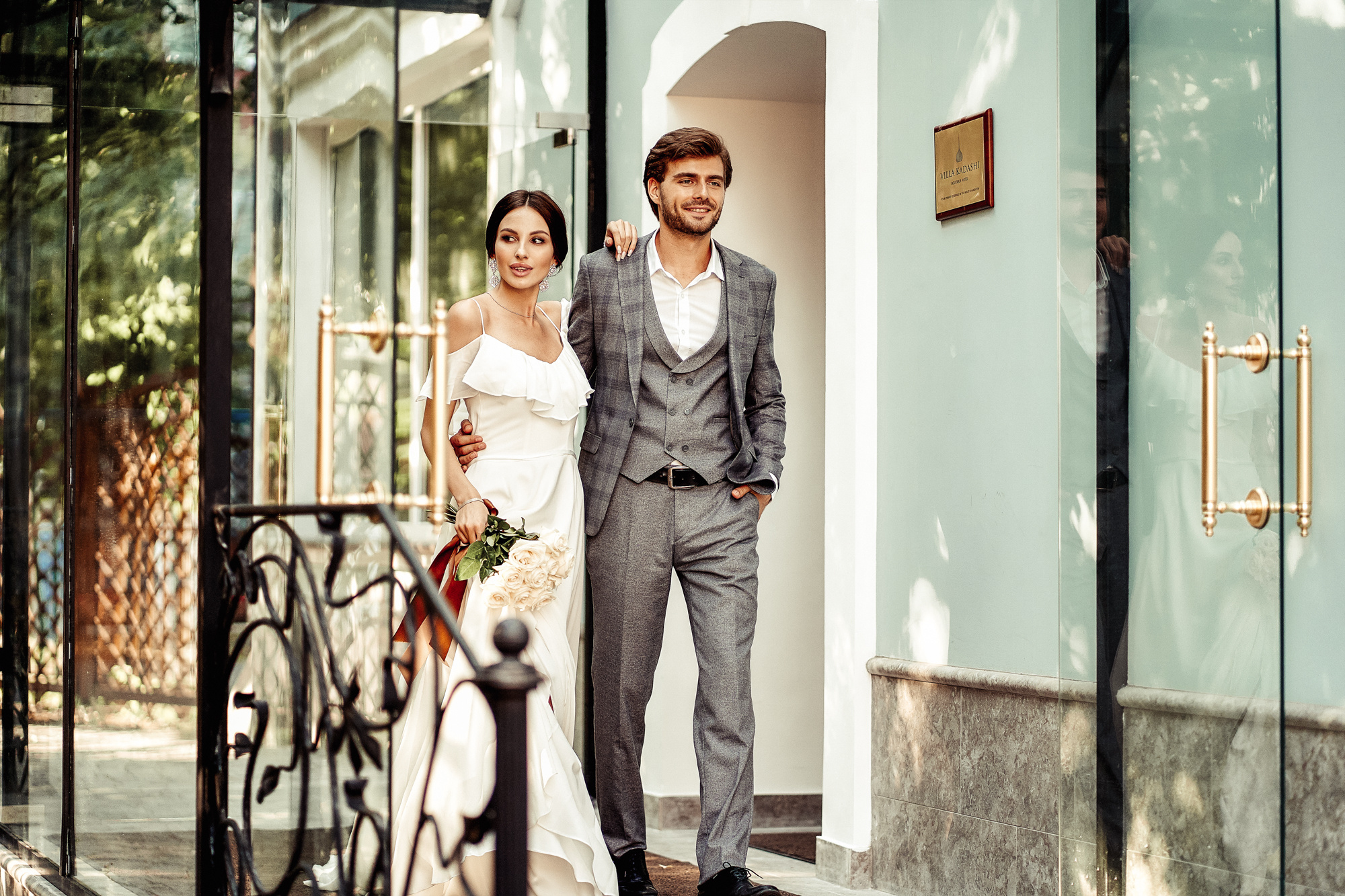 Денис и Оксана. Павел Мерк. Стильная свадебная фотография