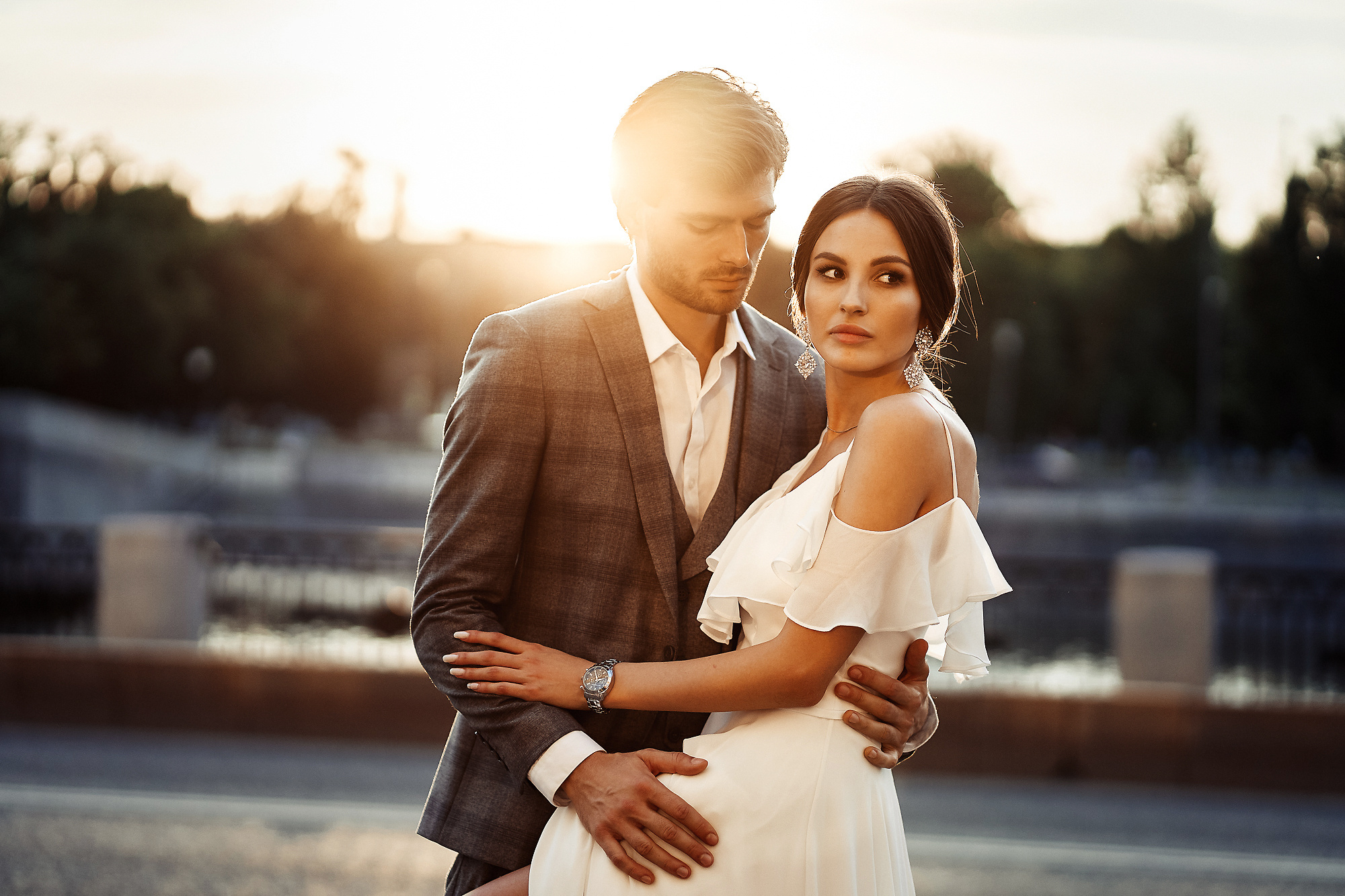 Денис и Оксана. Павел Мерк. Стильная свадебная фотография