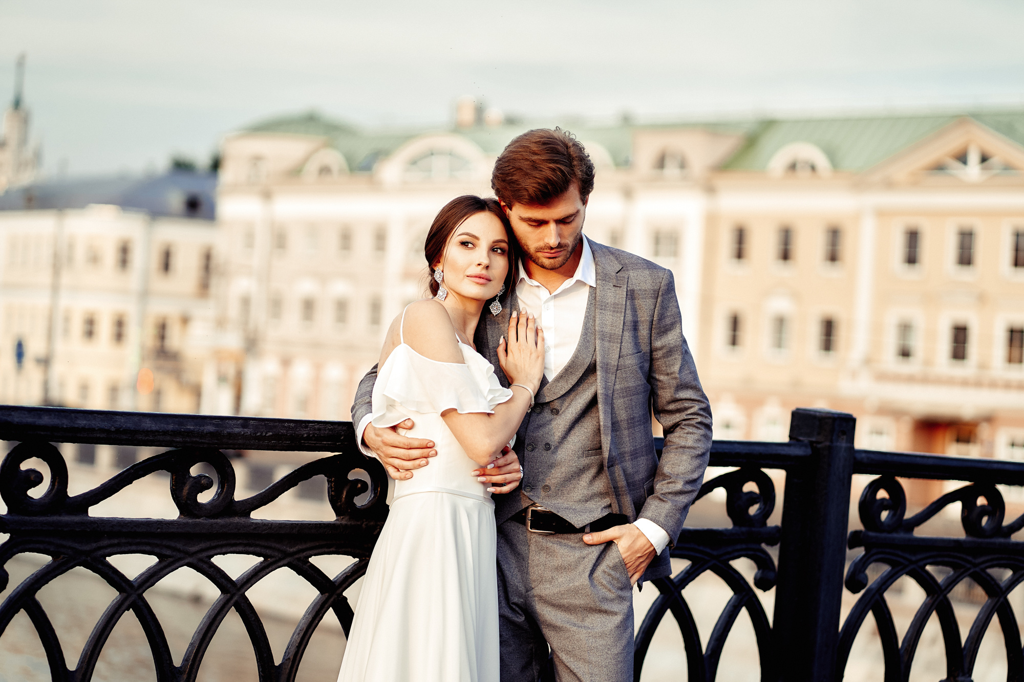 Денис и Оксана. Павел Мерк. Стильная свадебная фотография