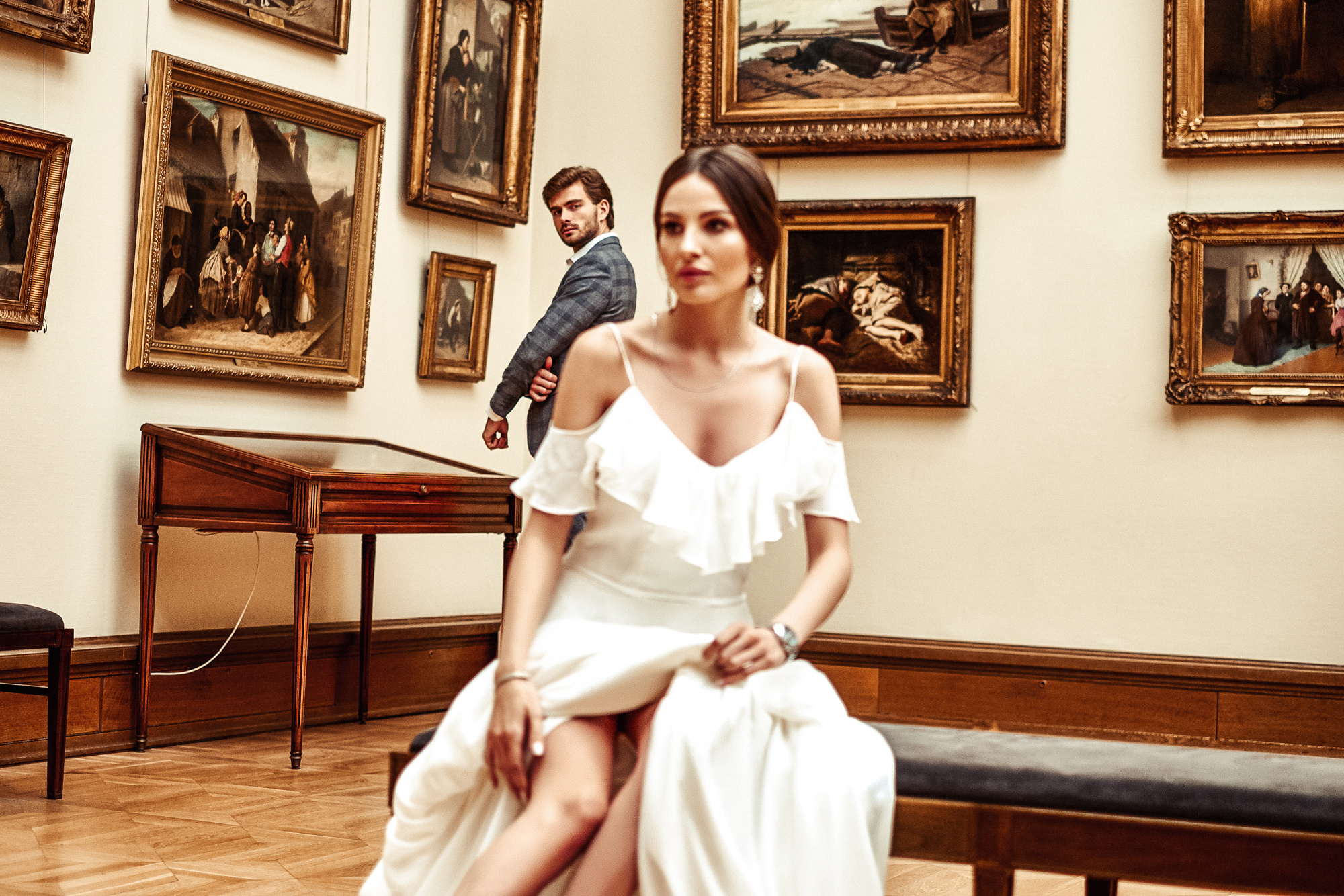 Денис и Оксана. Павел Мерк. Стильная свадебная фотография