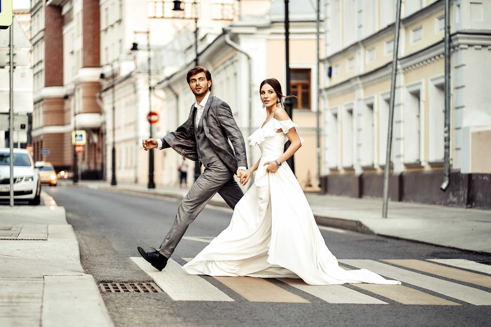 Денис и Оксана. Павел Мерк. Стильная свадебная фотография