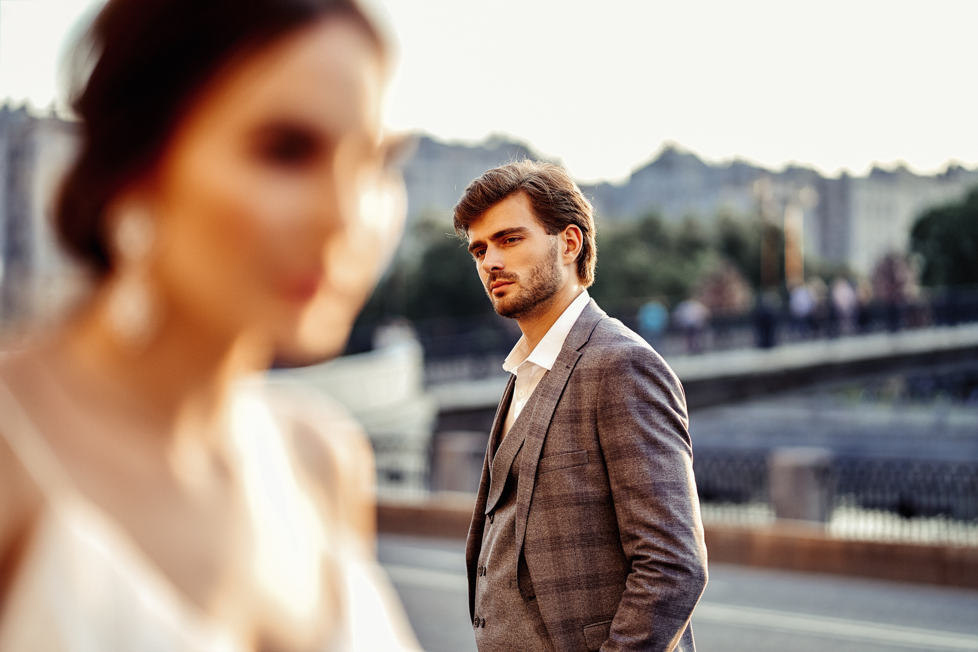 Денис и Оксана. Павел Мерк. Стильная свадебная фотография