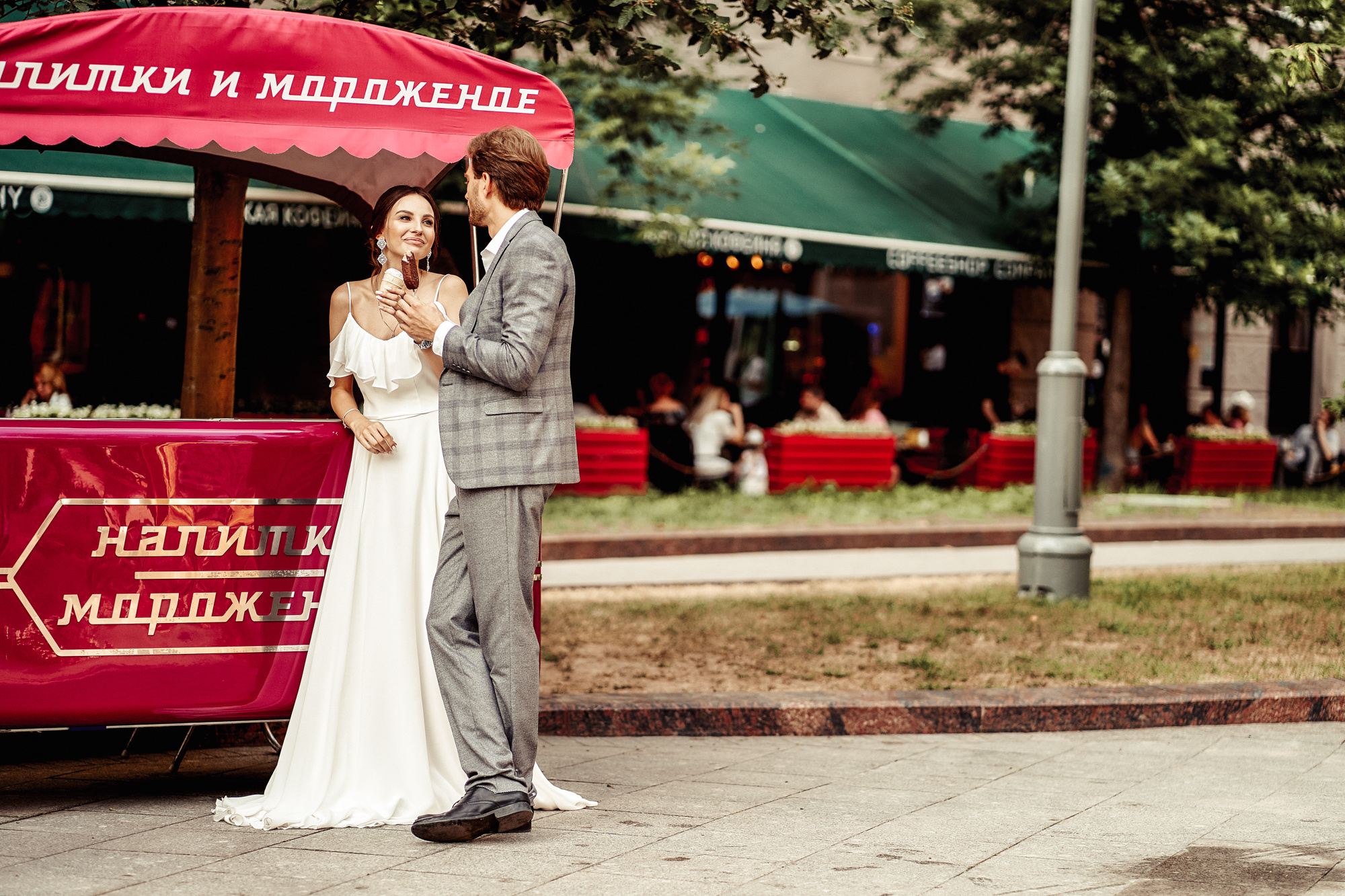 Денис и Оксана. Павел Мерк. Стильная свадебная фотография