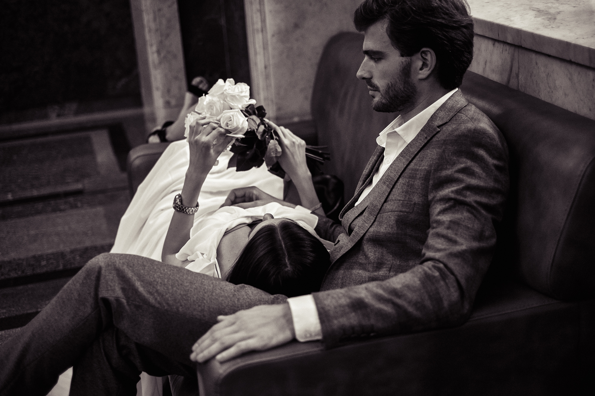 Денис и Оксана. Павел Мерк. Стильная свадебная фотография