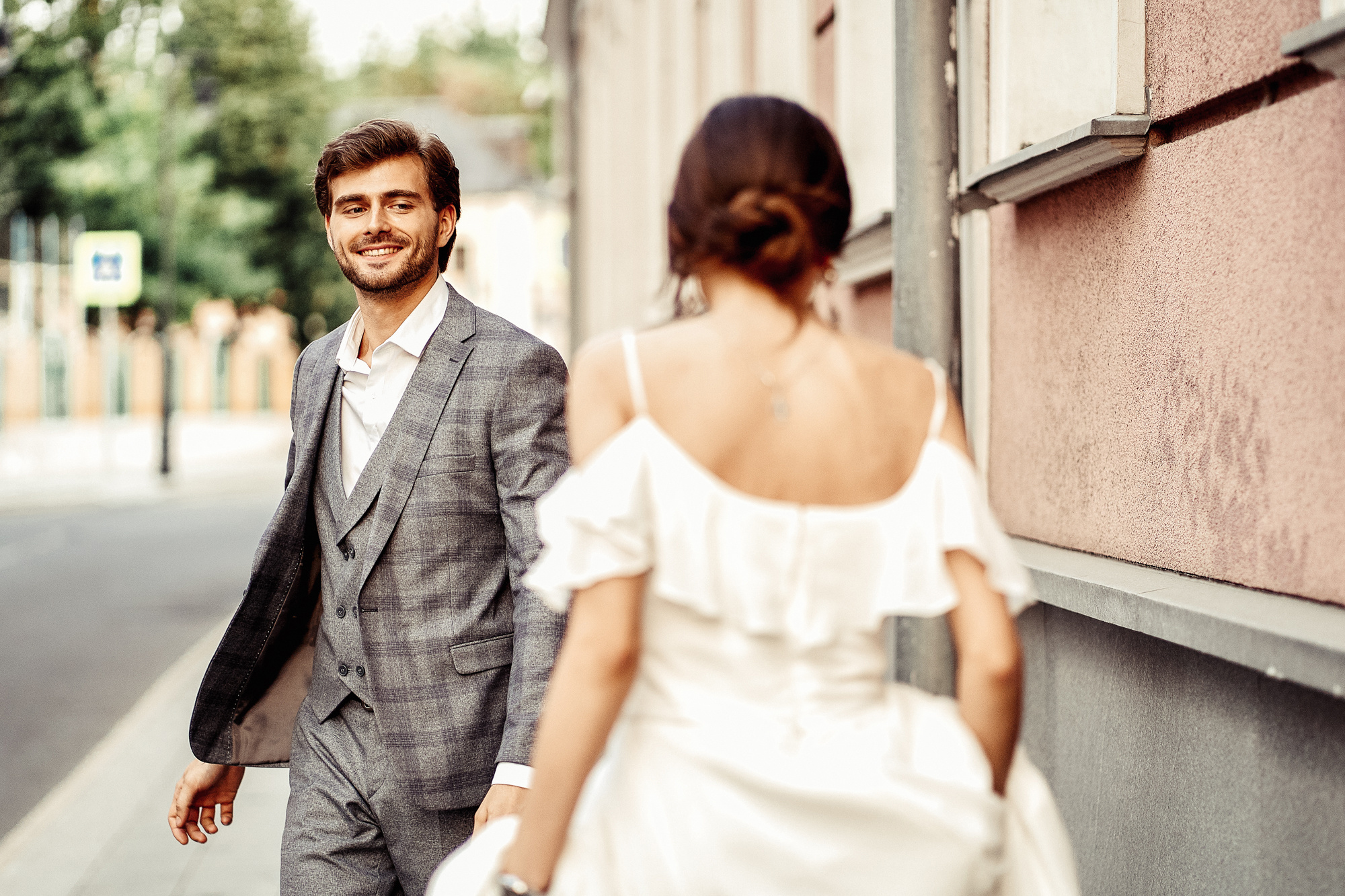 Денис и Оксана. Павел Мерк. Стильная свадебная фотография