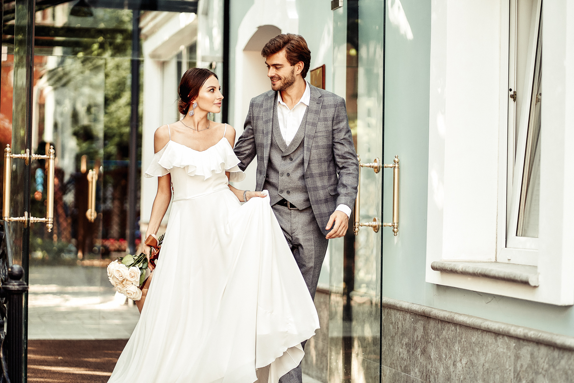 Денис и Оксана. Павел Мерк. Стильная свадебная фотография