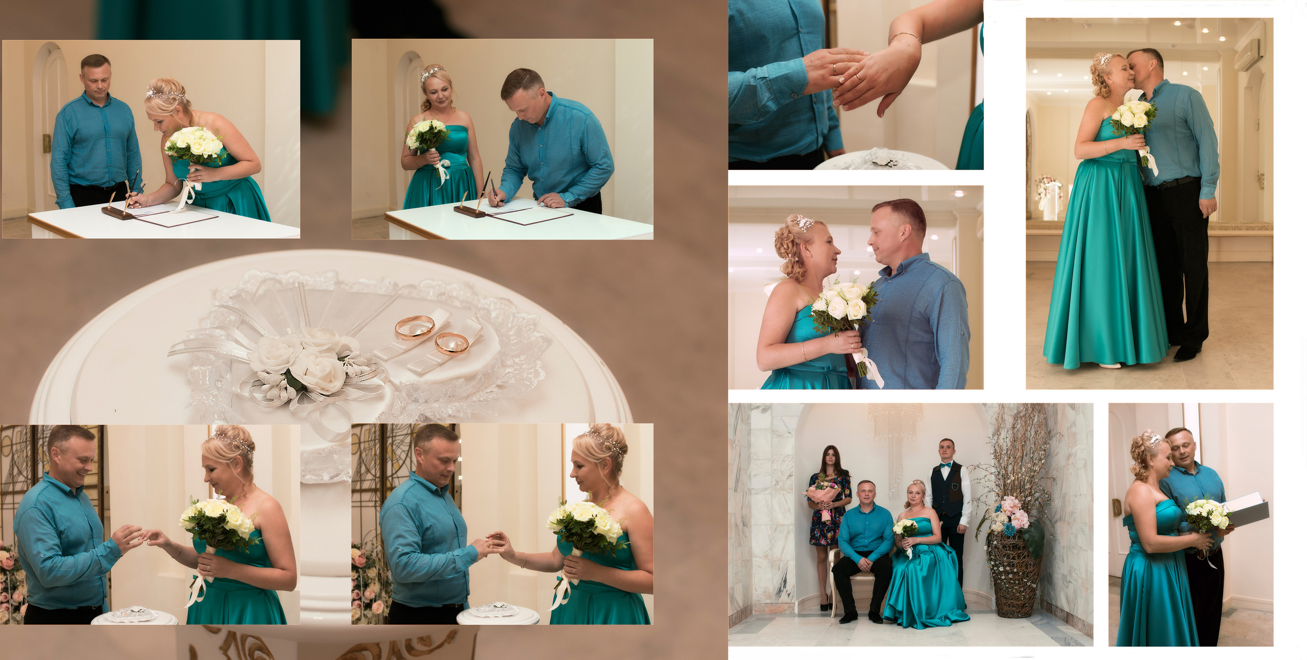 Свадебная фотокнига (60 на 30 см). Фотограф в Москве — Максим Тарасенко