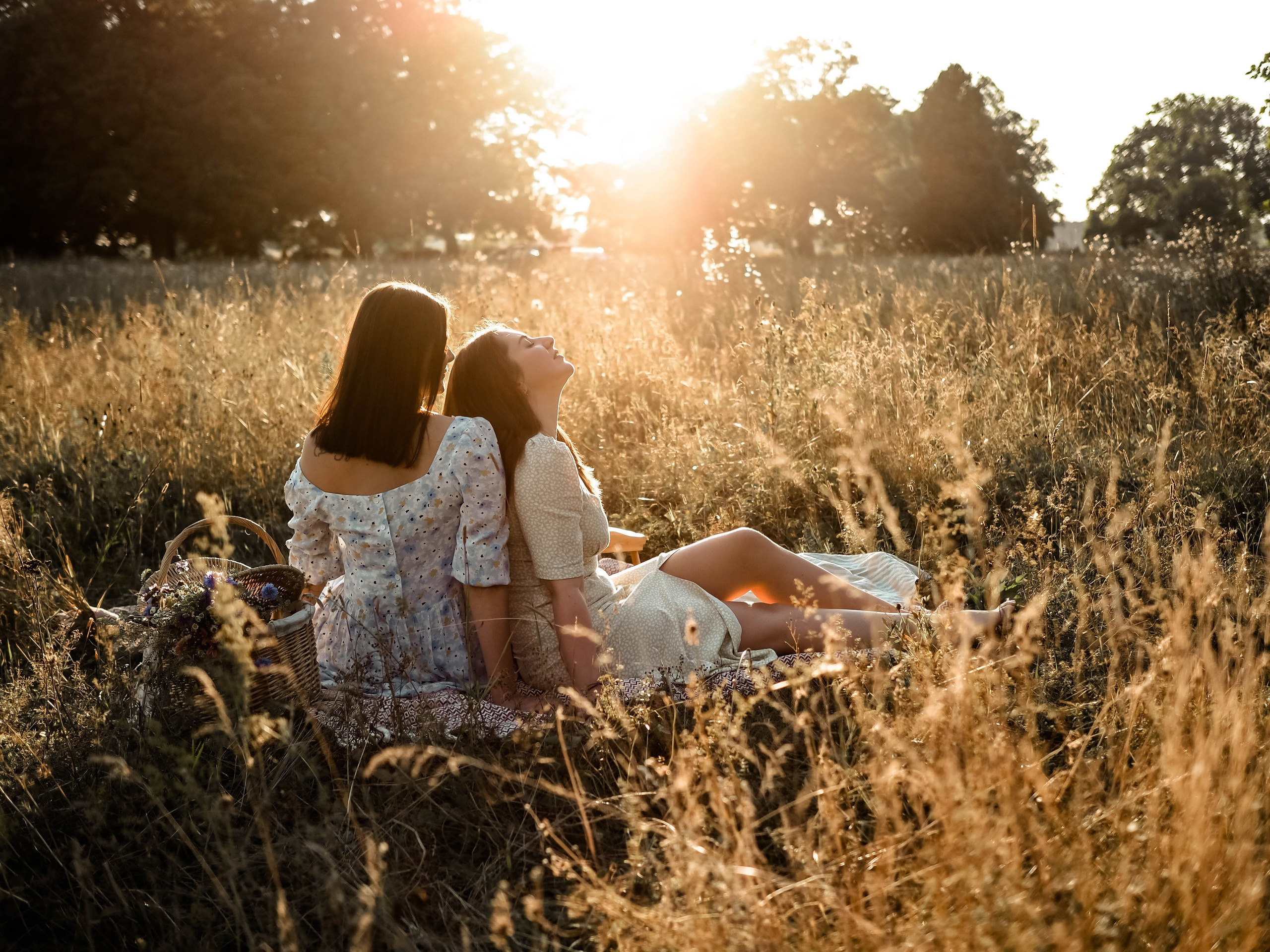 Пикник с подружкой. Фотограф Рязань. Семейный Свадебный фотограф