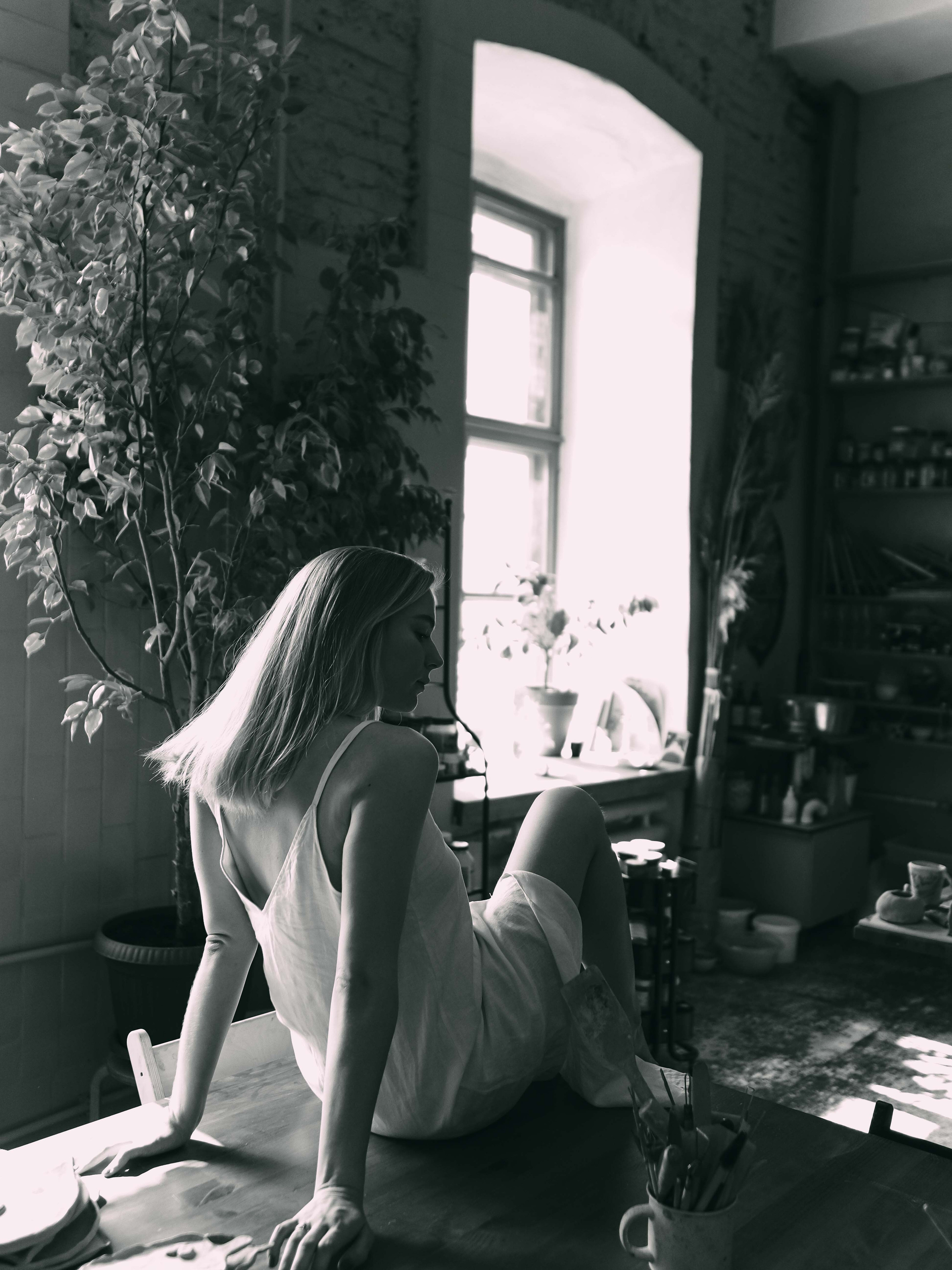 В студии керамики. Фотограф Рязань. Семейный Свадебный фотограф