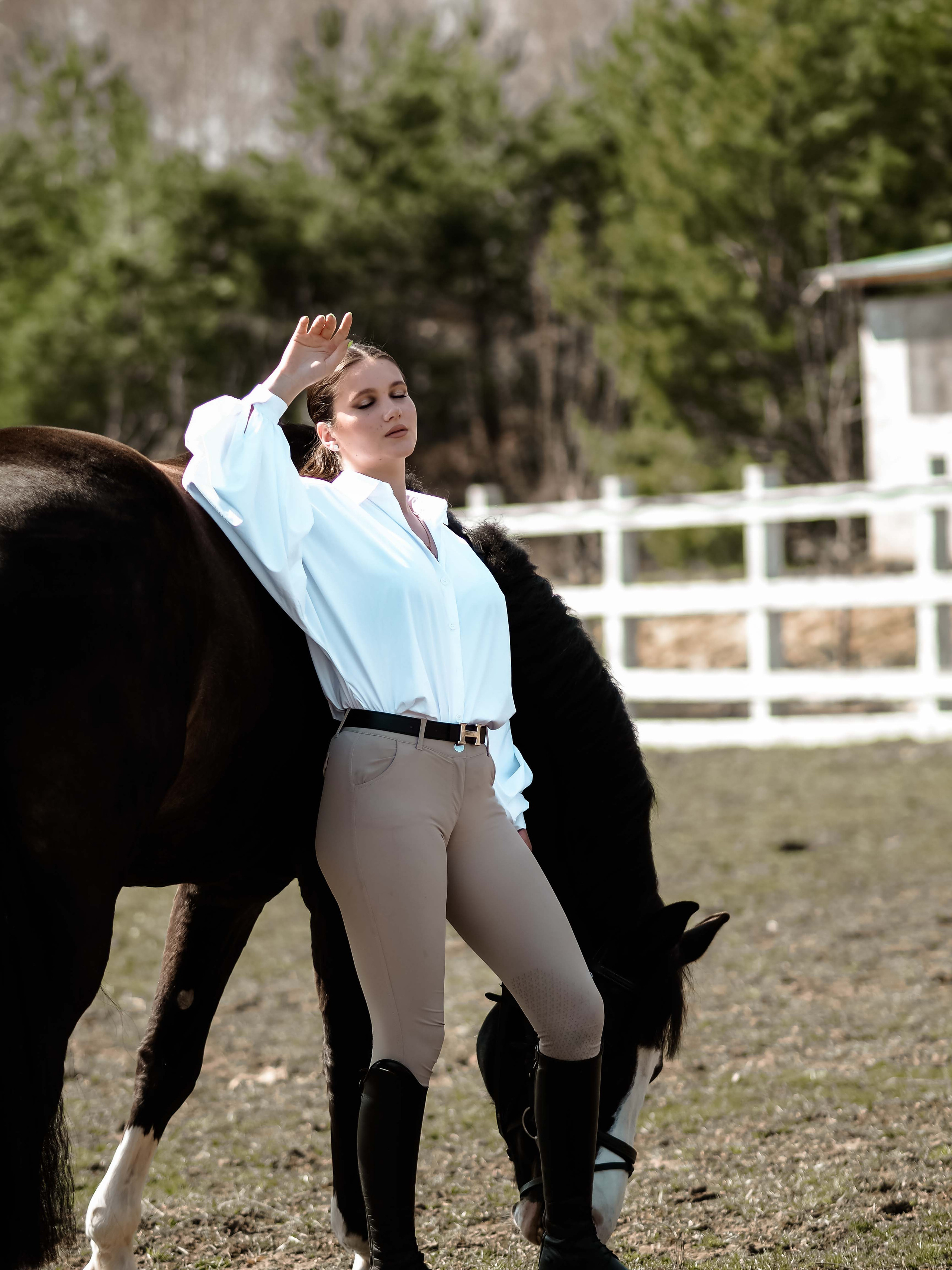 Фотопроект с лошадьми. Фотограф Рязань. Семейный Свадебный фотограф