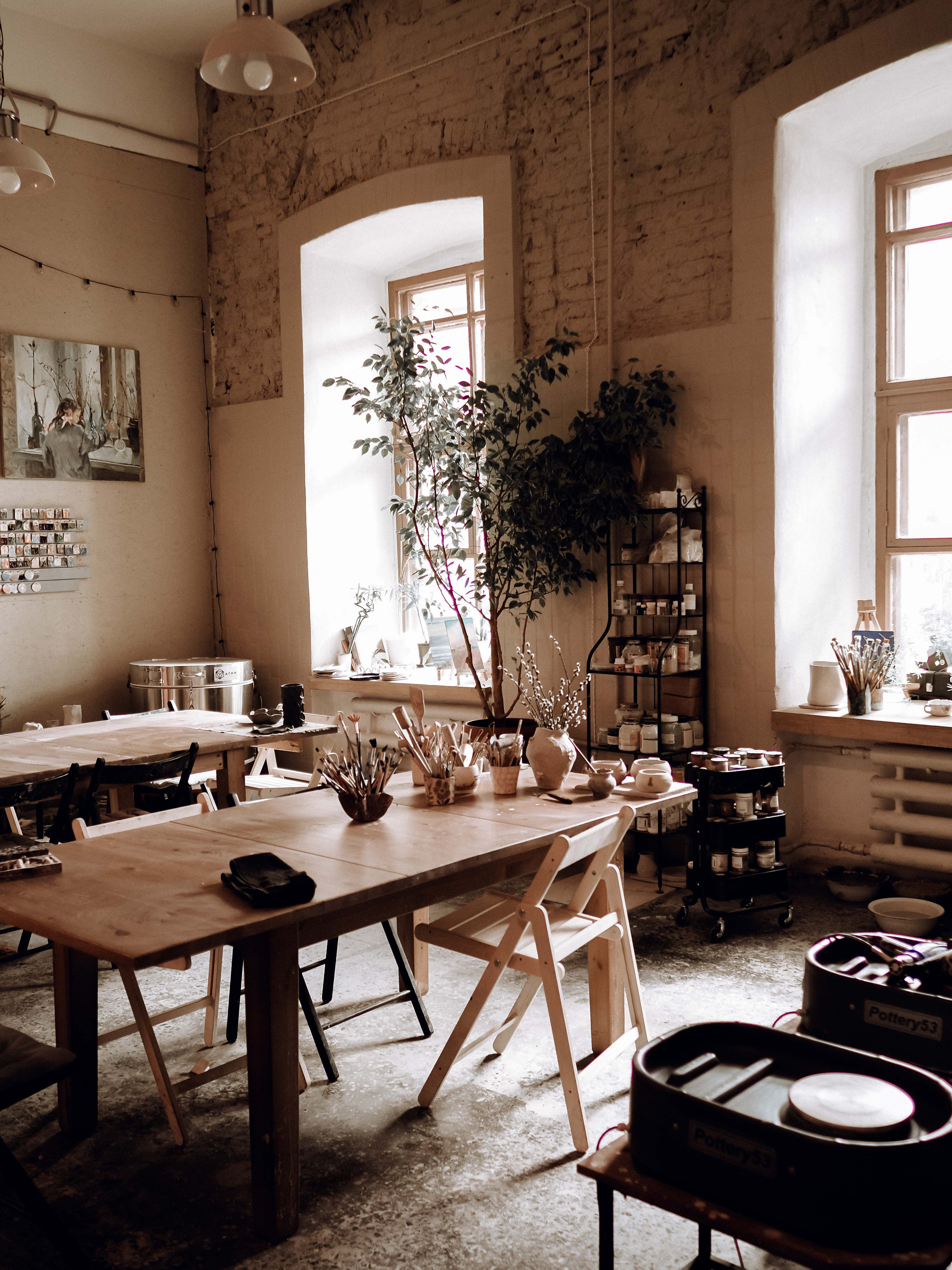 В студии керамики. Фотограф Рязань. Семейный Свадебный фотограф