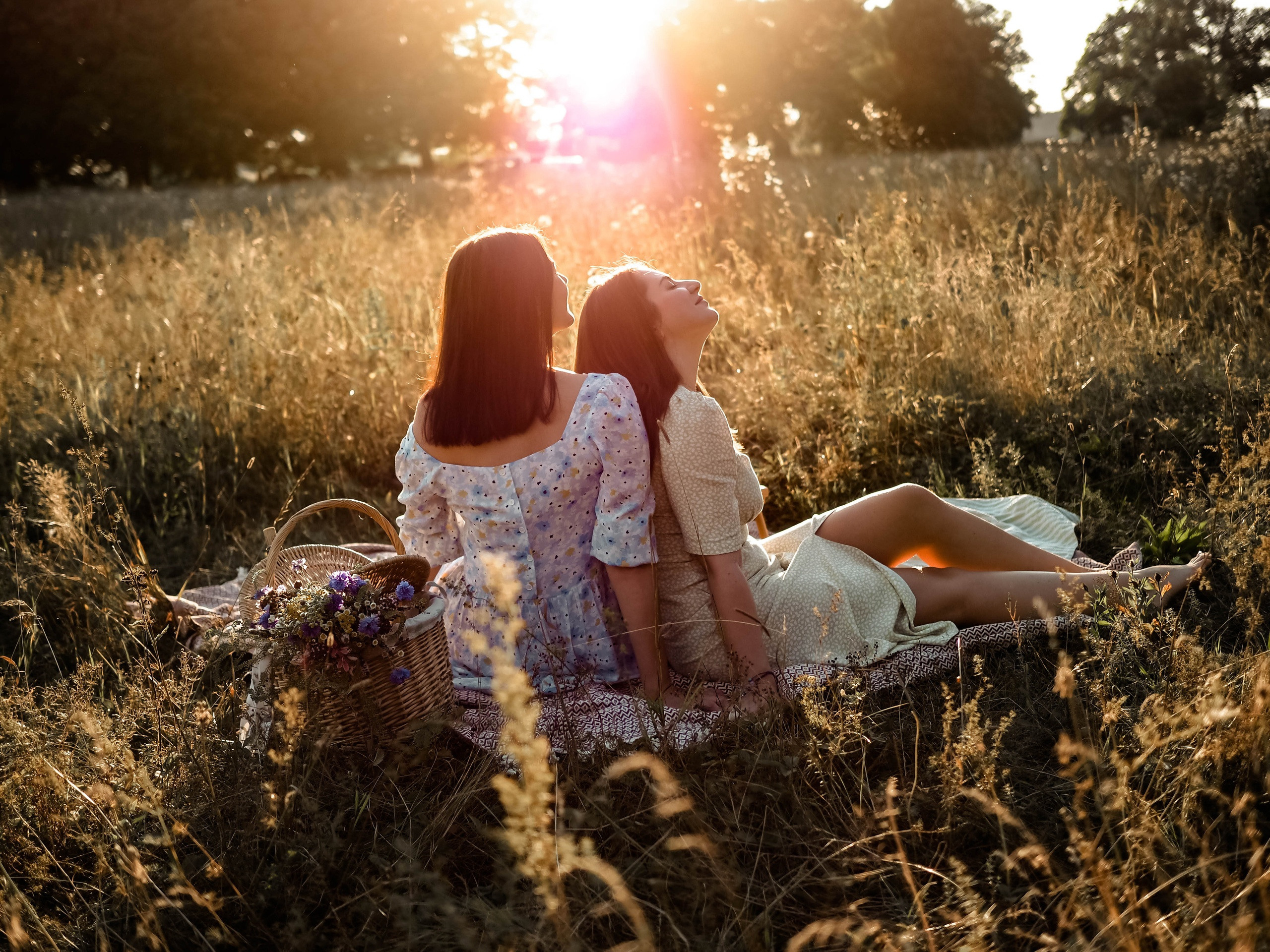 Пикник с подружкой. Фотограф Рязань. Семейный Свадебный фотограф