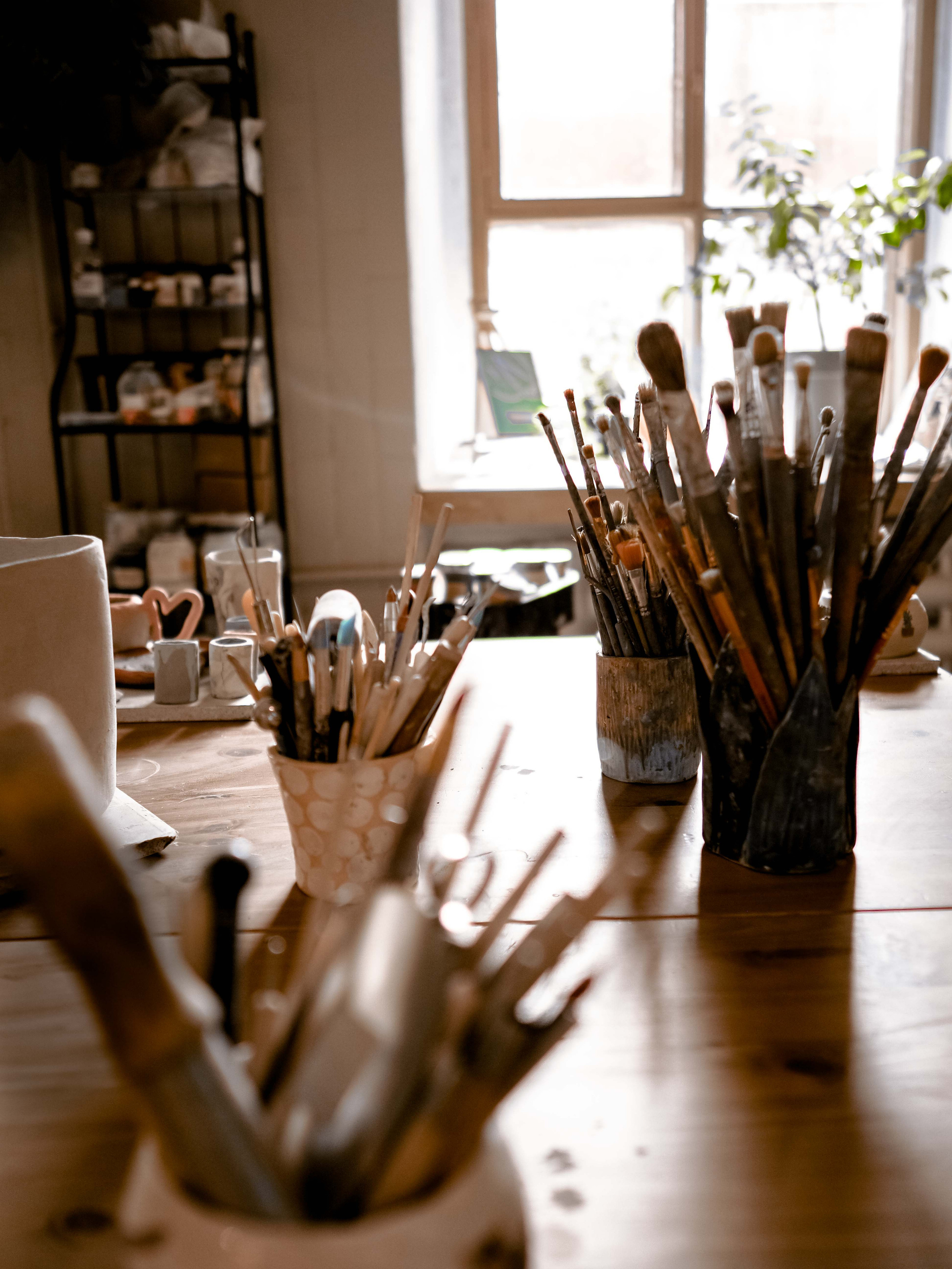 В студии керамики. Фотограф Рязань. Семейный Свадебный фотограф