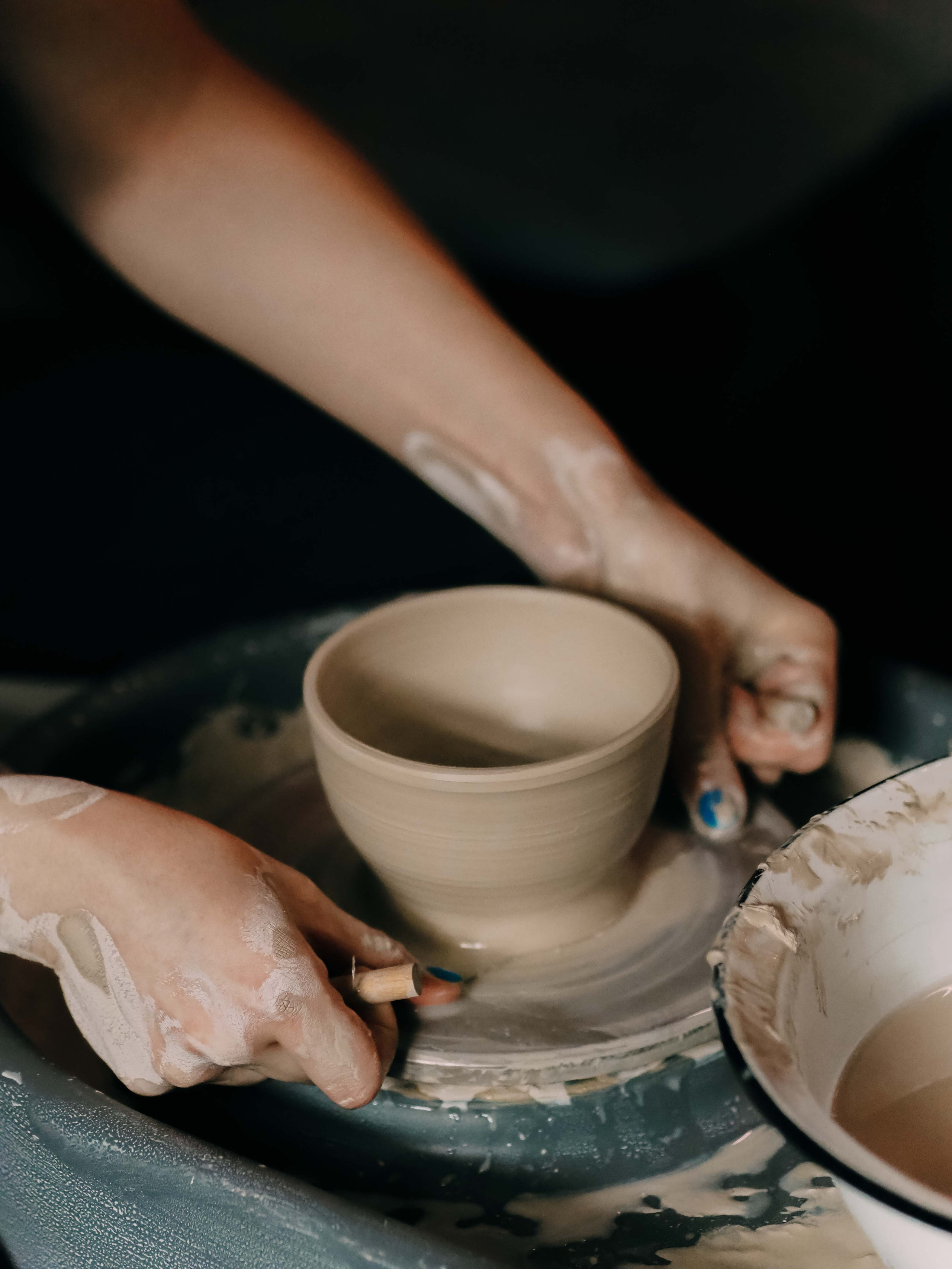 В студии керамики. Фотограф Рязань. Семейный Свадебный фотограф