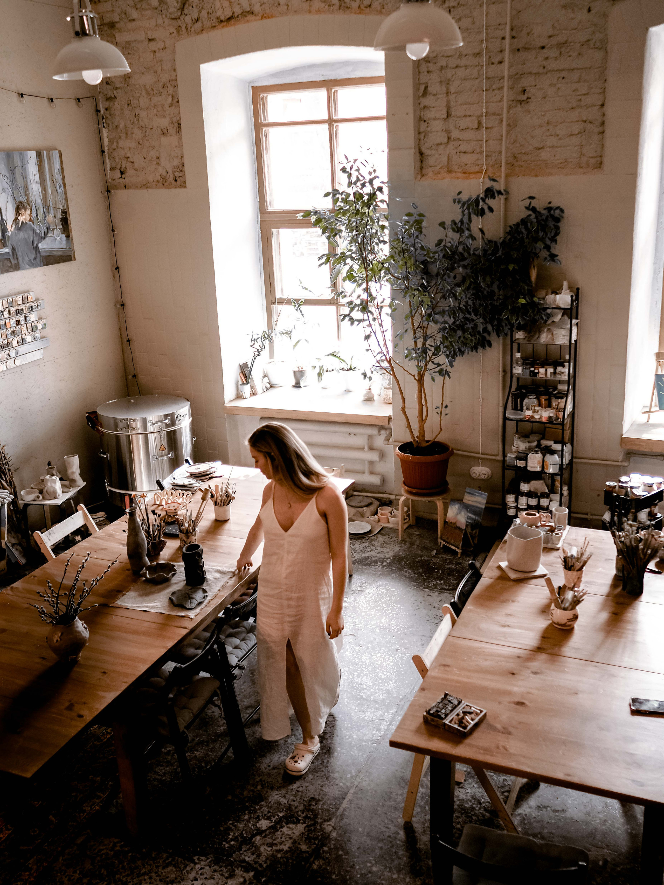 В студии керамики. Фотограф Рязань. Семейный Свадебный фотограф