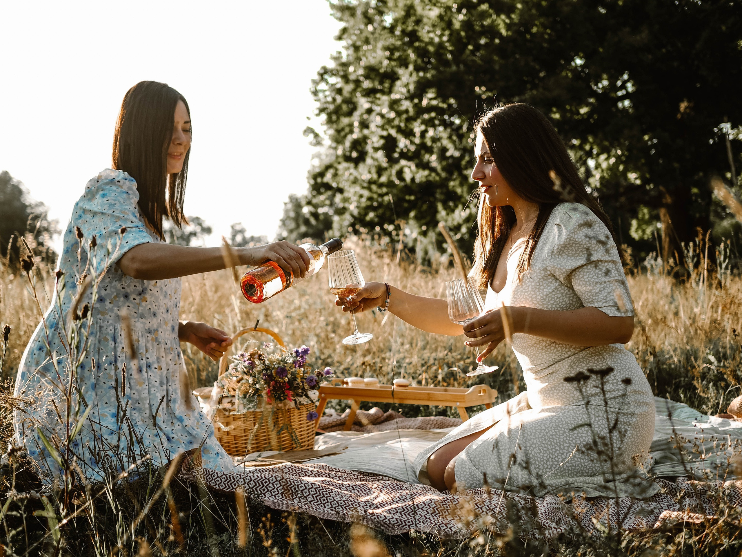 Пикник с подружкой. Фотограф Рязань. Семейный Свадебный фотограф