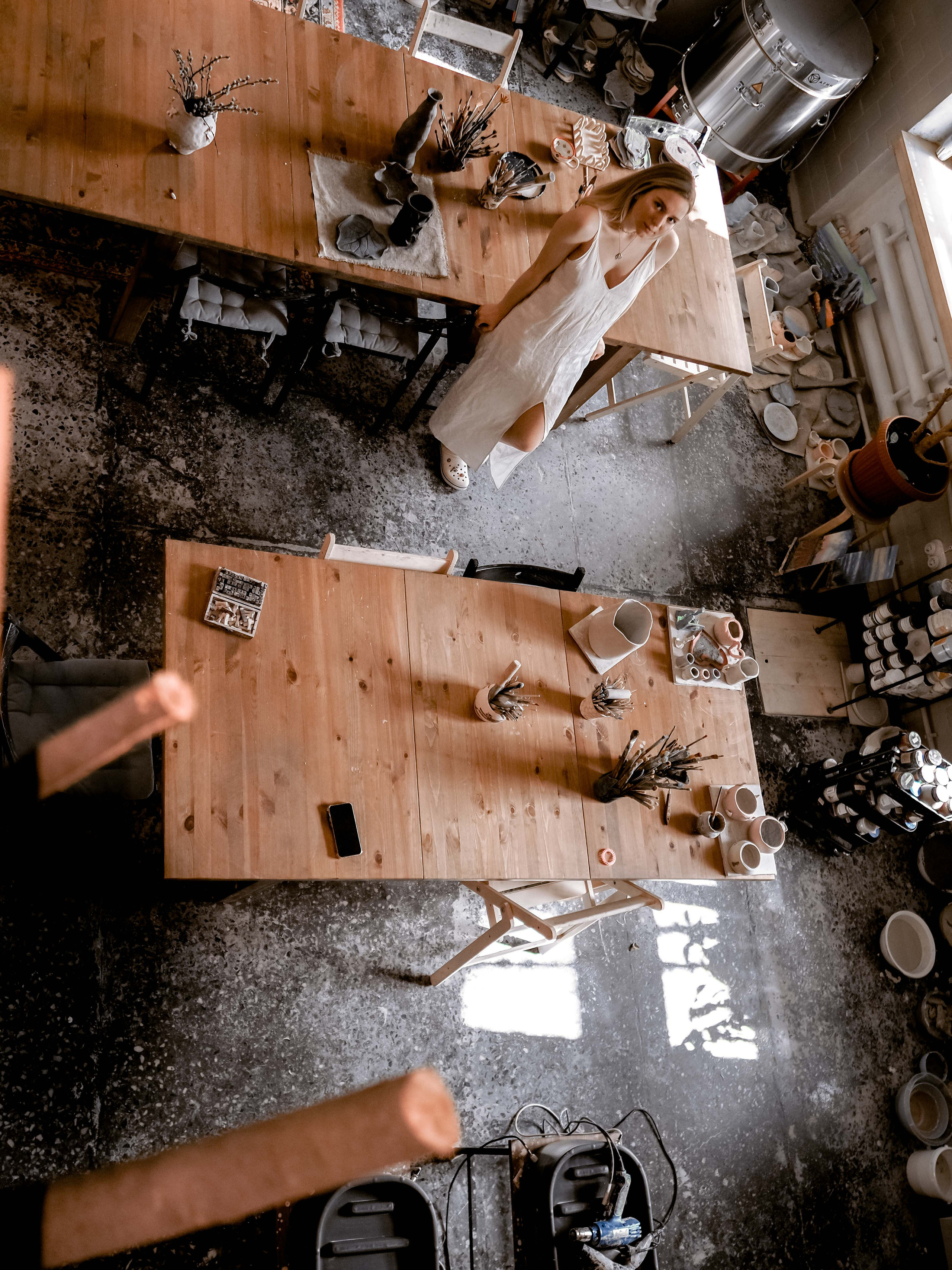 В студии керамики. Фотограф Рязань. Семейный Свадебный фотограф