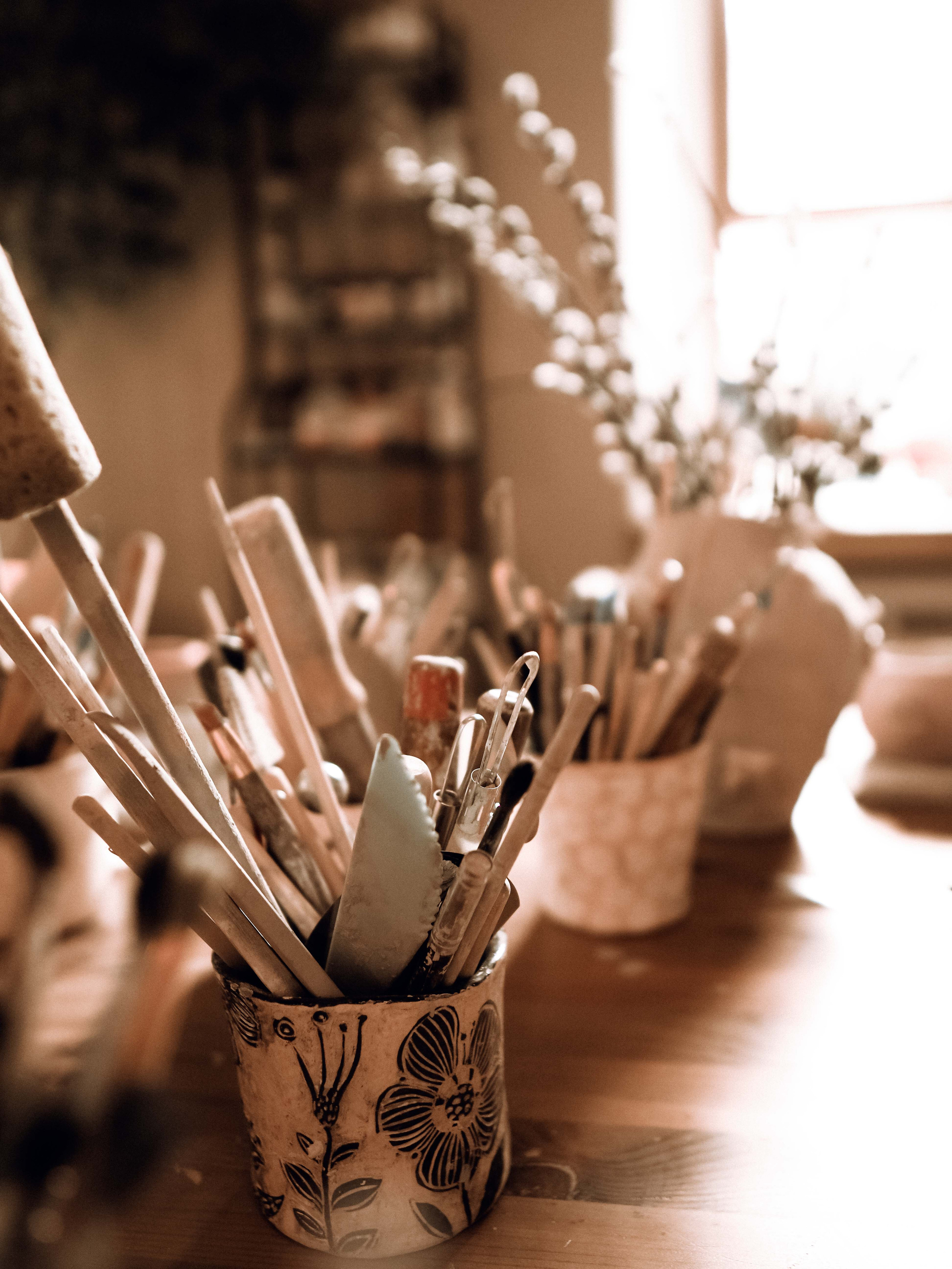 В студии керамики. Фотограф Рязань. Семейный Свадебный фотограф