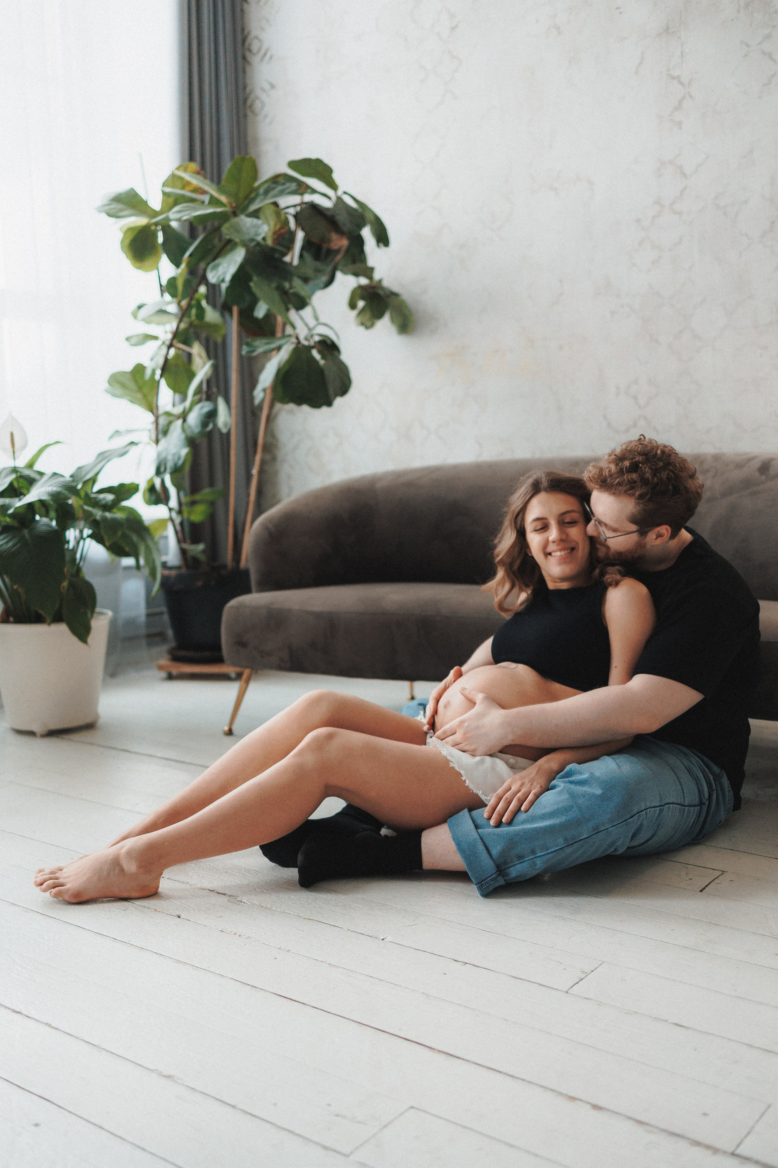 Любовь — это когда ты под сердцем носишь его ребенка. Фотограф Москва Светлана Кирюшина