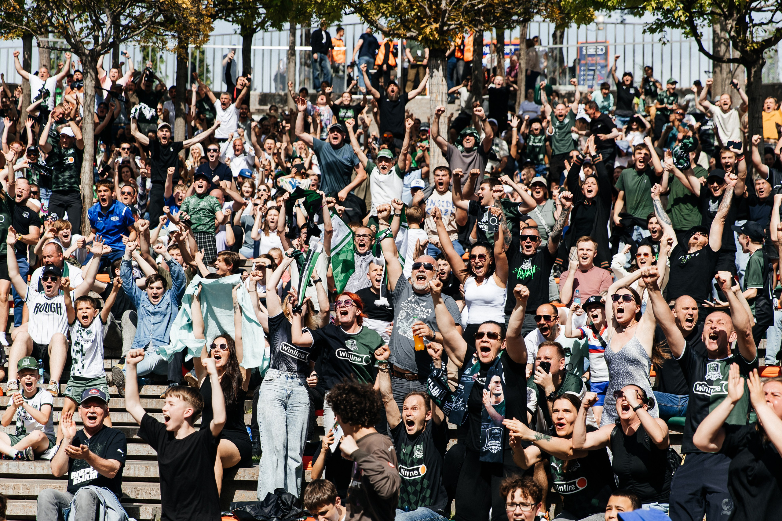 Болельщики фк Краснодара. Фотограф в Краснодаре Алла Потоцкая