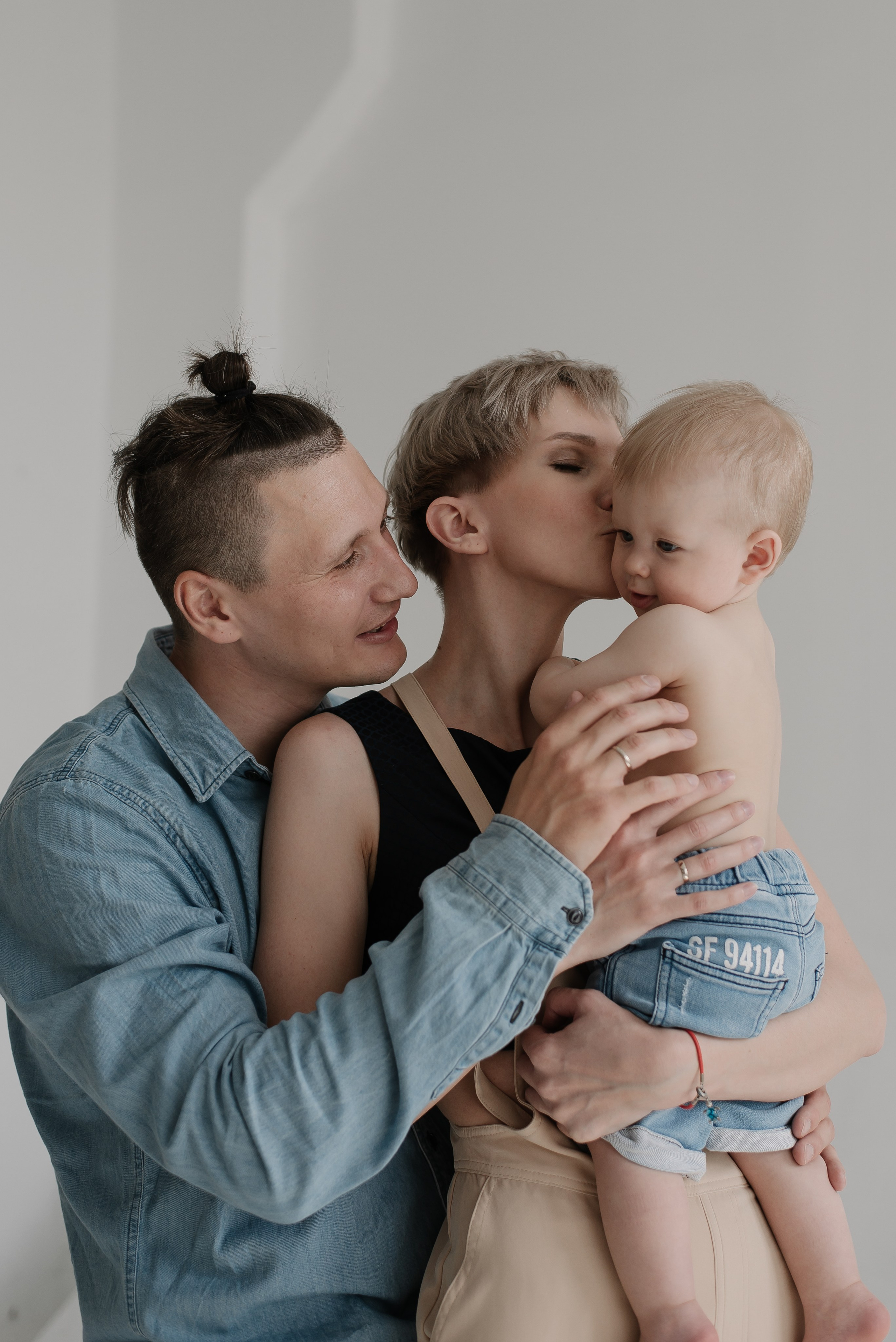 Родион, Ольга и Елисей. Портретный фотограф Ксения Люндовская