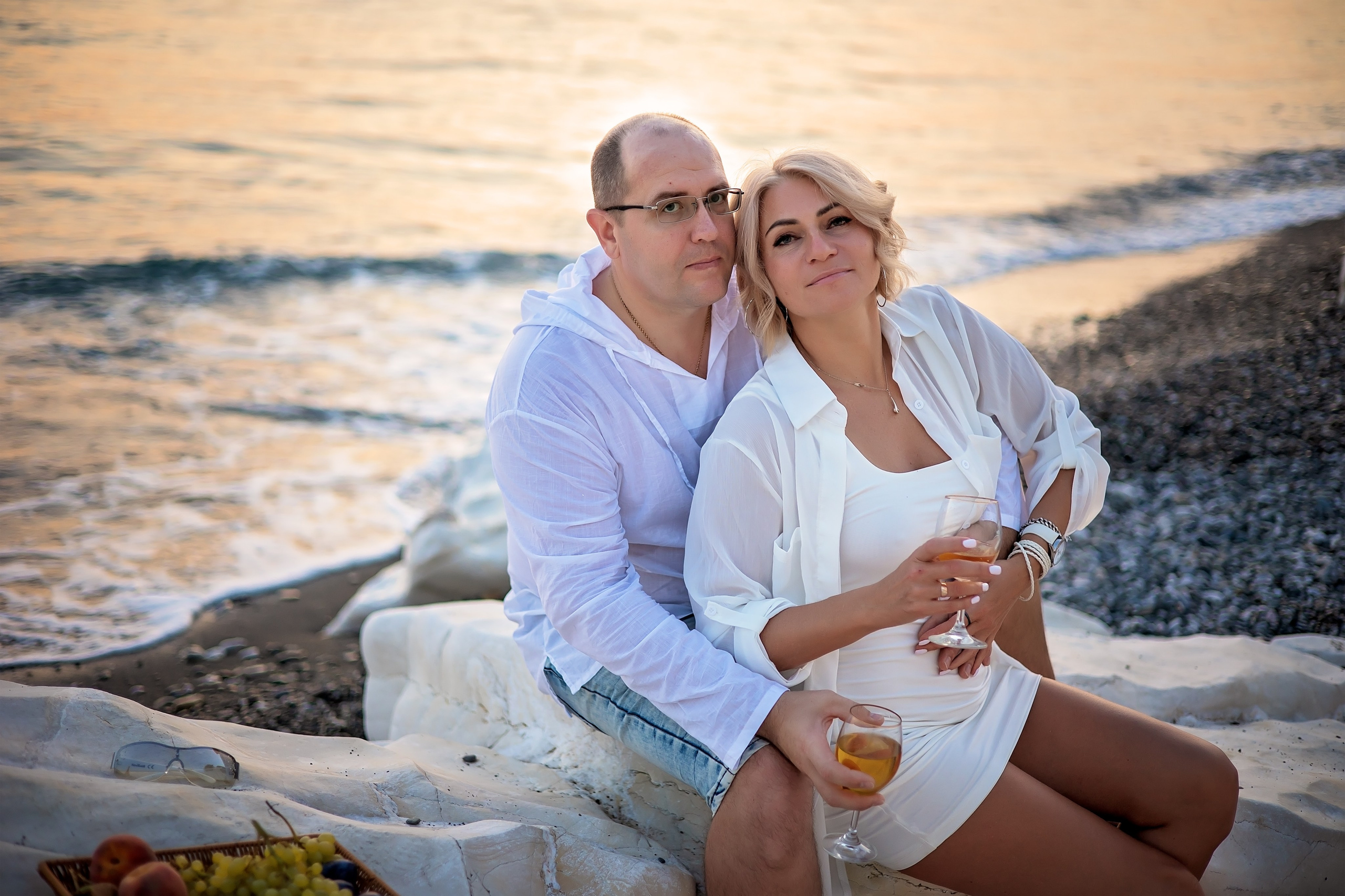 Танюшка на белых скалах. Свадебный и семейный фотограф в Абхазии Эля Цишба