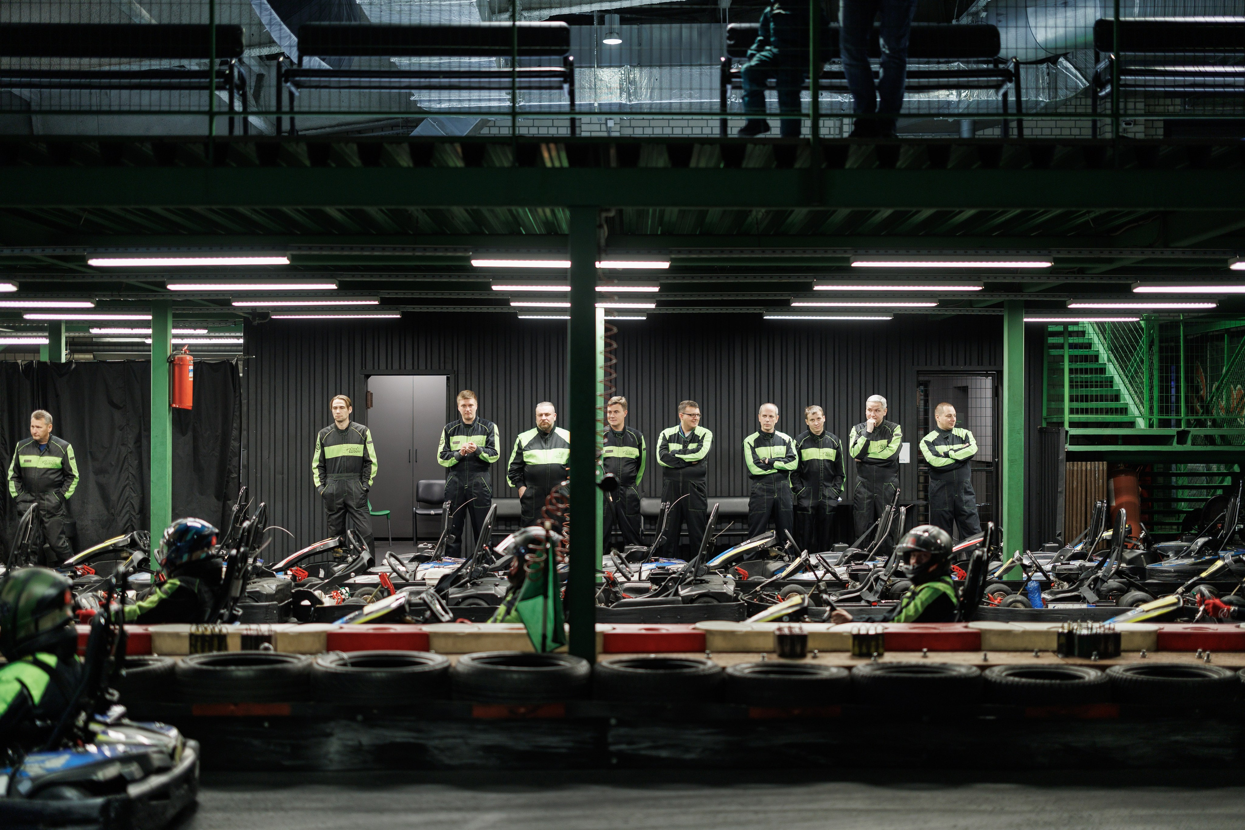 Turba karting hall — корпоративные соревнования. Контент для бизнеса в Екатеринбурге Полдень Медиа