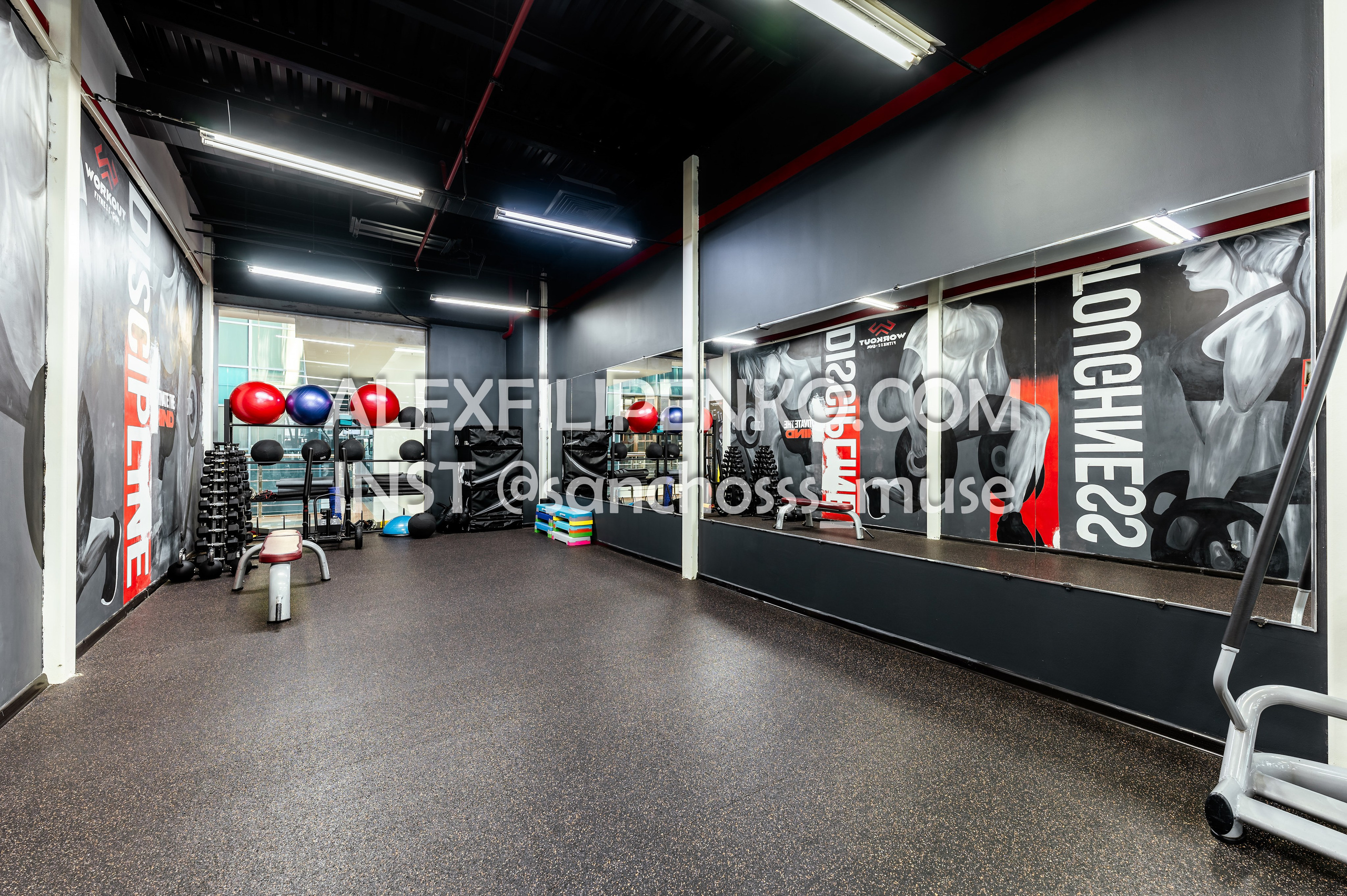 WORKOUT Достык 18. Фотограф интерьера недвижимости и архитектуры в Астане