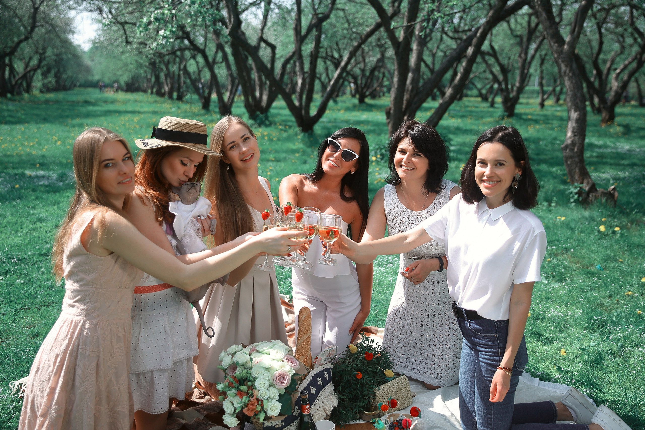 Французский пикник. Фотограф ваших самых ярких событий в Москве и СПБ. Збронская Юлия