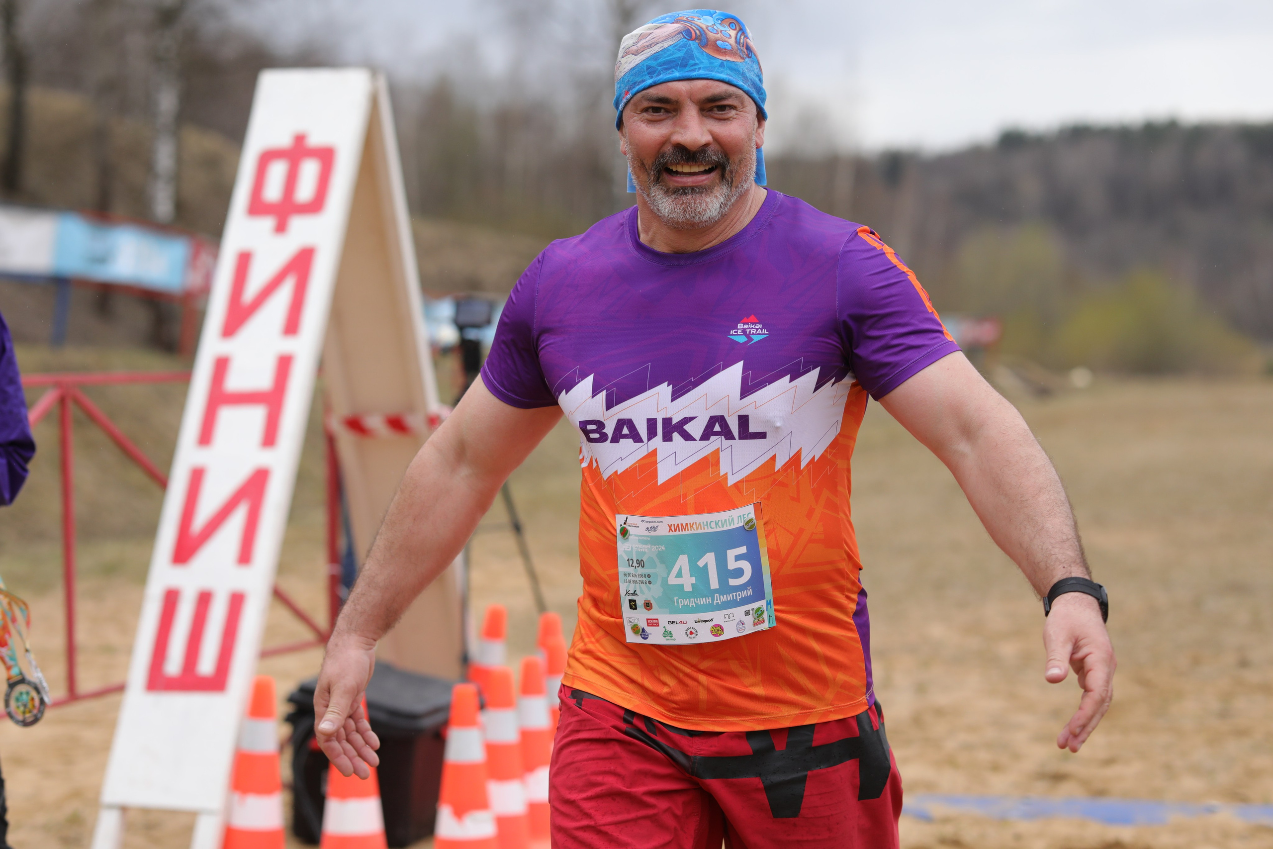 Трейл Химкинский лес, 14 апреля 2024 г. Фотограф Сергей Ловкий